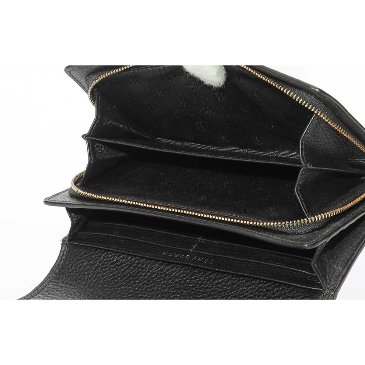 Tory Burch Britten Black Envelope Wallet