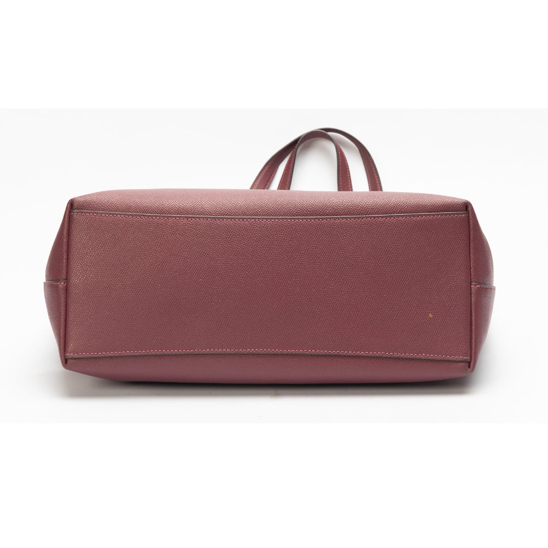 Coach Gallery Maroon Tote