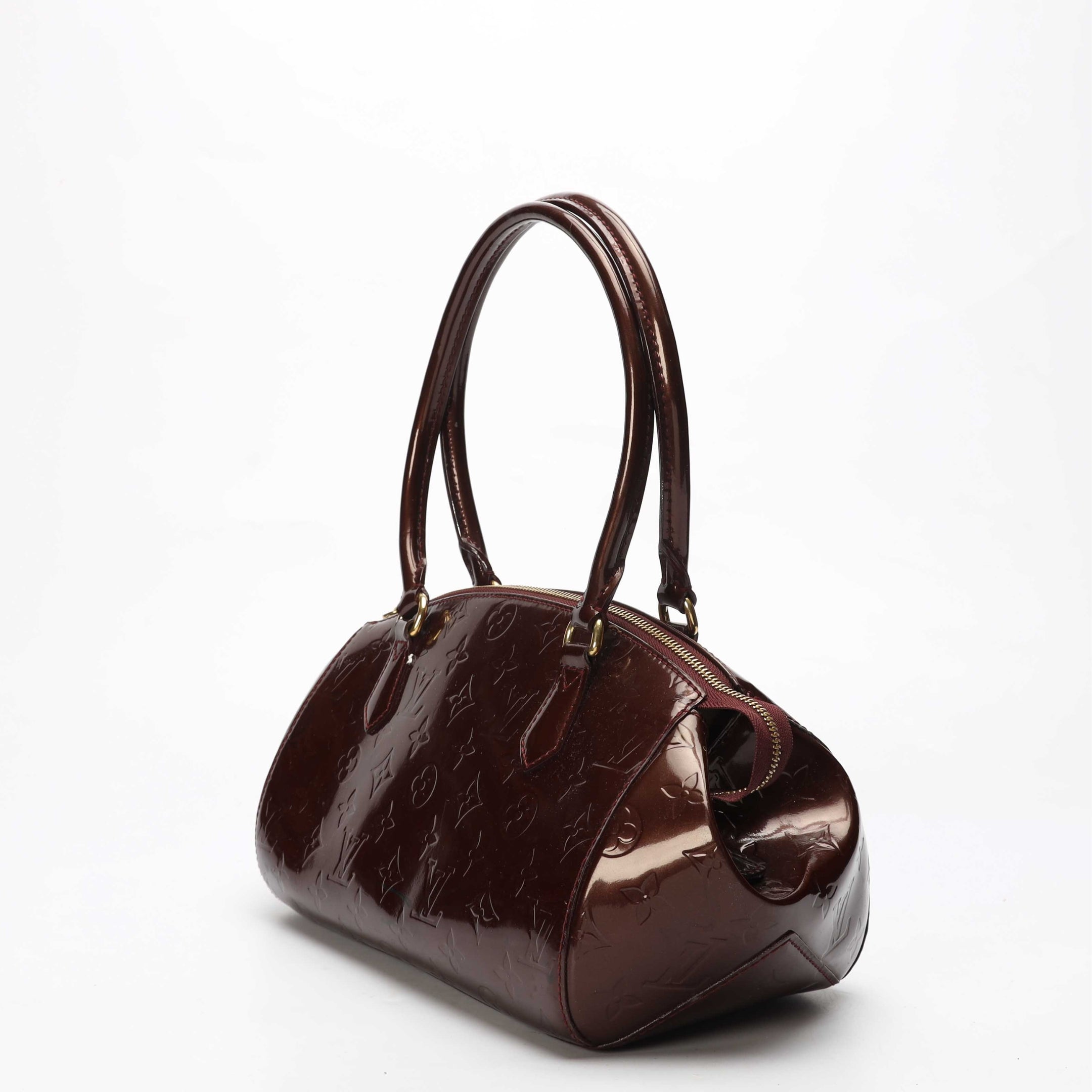 Louis Vuitton Rouge Monogram Vernis Sherwood PM Bag