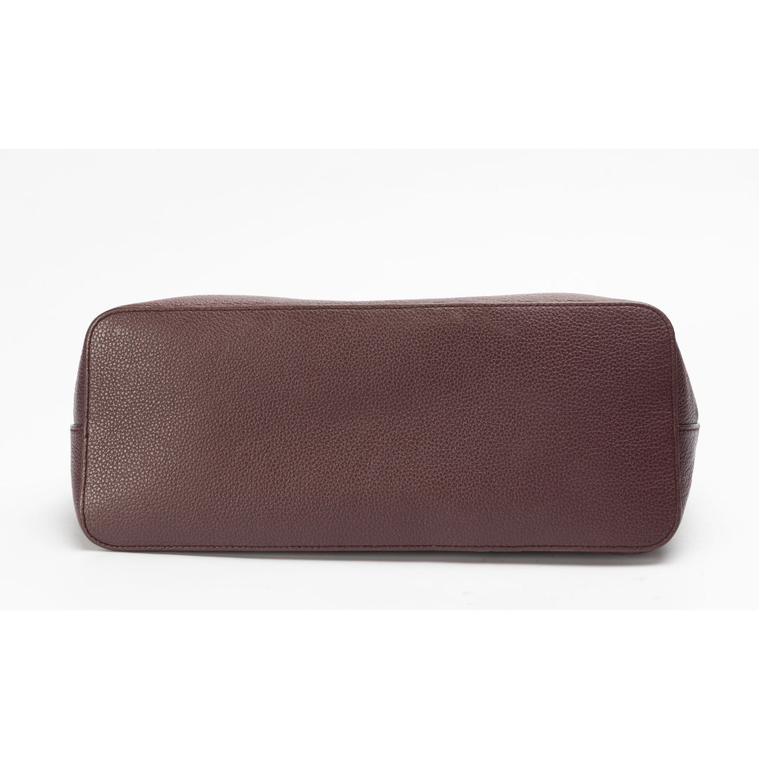 Furla Brown Alex Dome Convertible Satchel