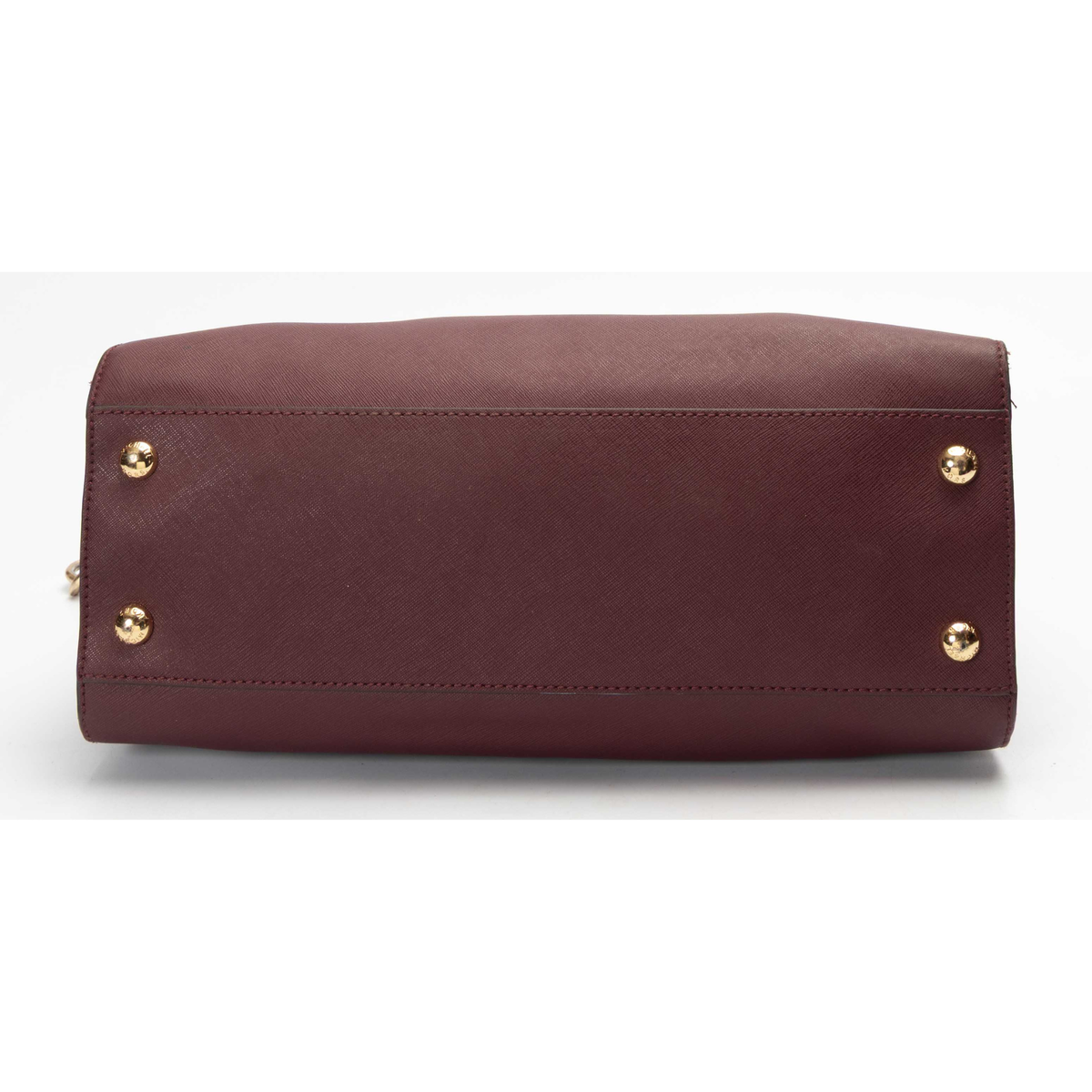 Michael Kors Hamilton Burgundy Convertible Satchel