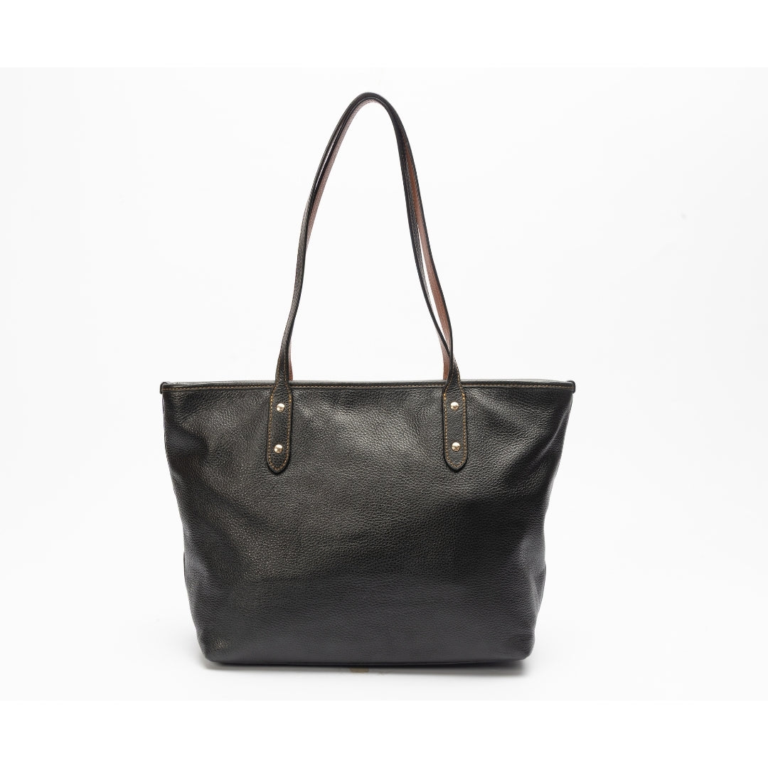 Disney x Coach Leather Shoulder Bag