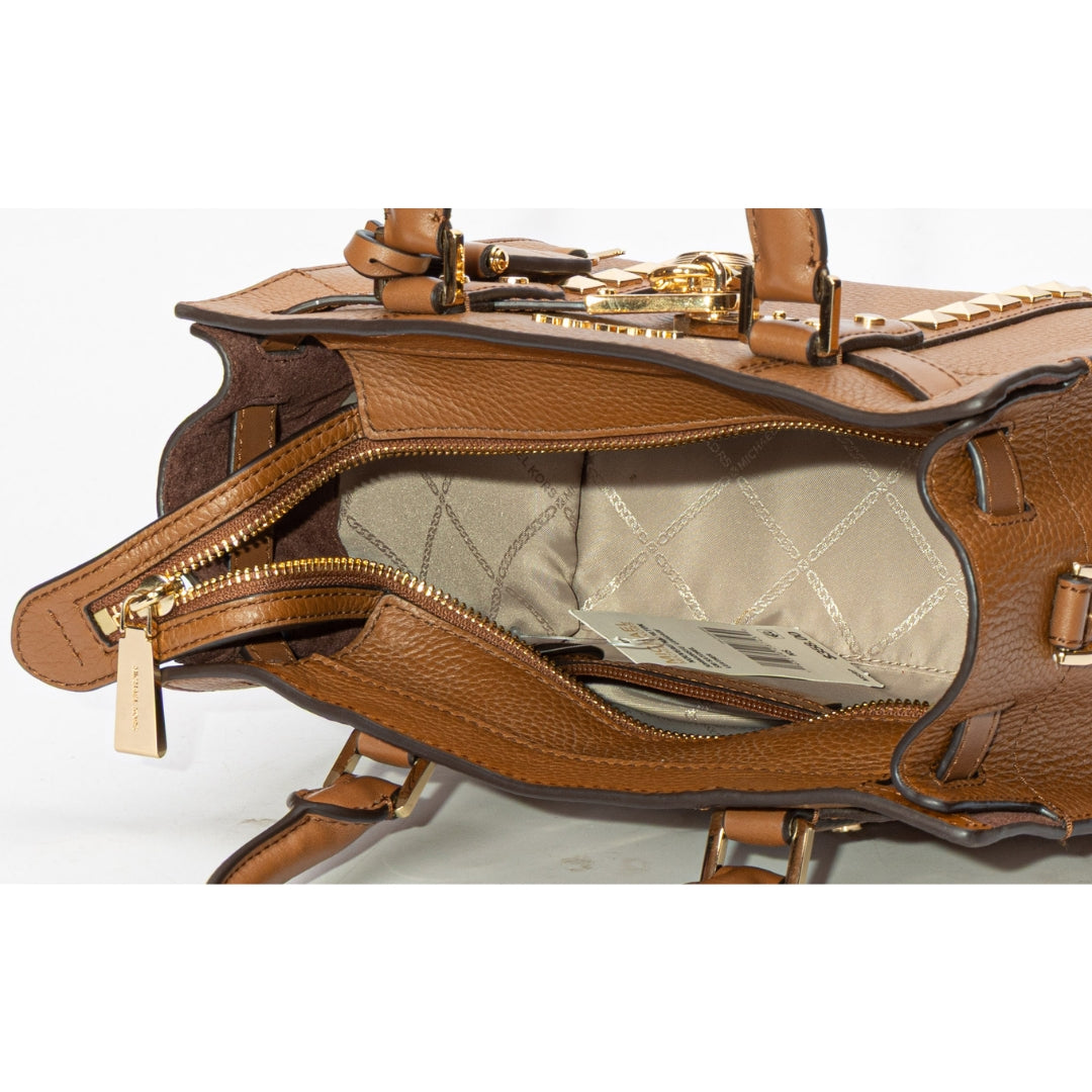 Michael Kors Nouveau Hamilton Tan Satchel