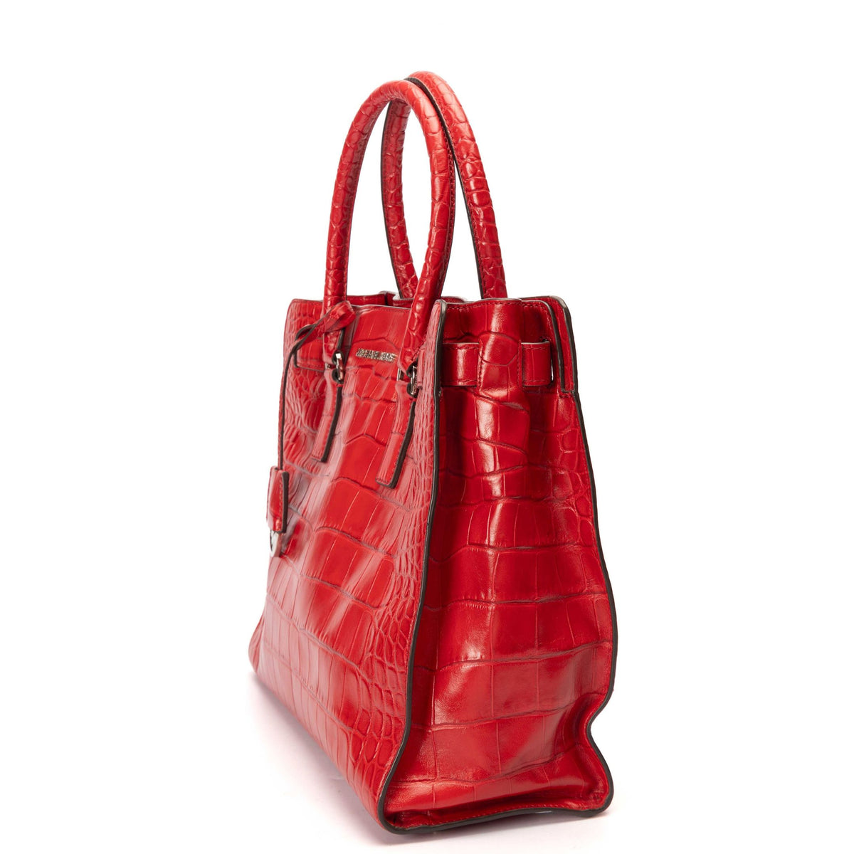 Michael Kors Dillon Croc Satchel