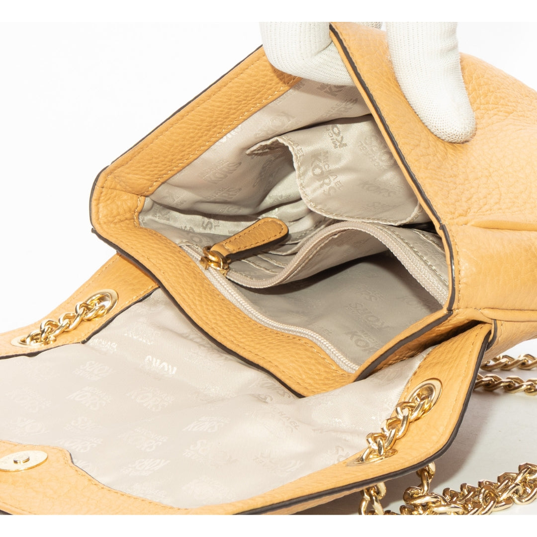 Michael Kors Mustard Jet Set Shoulder Bag