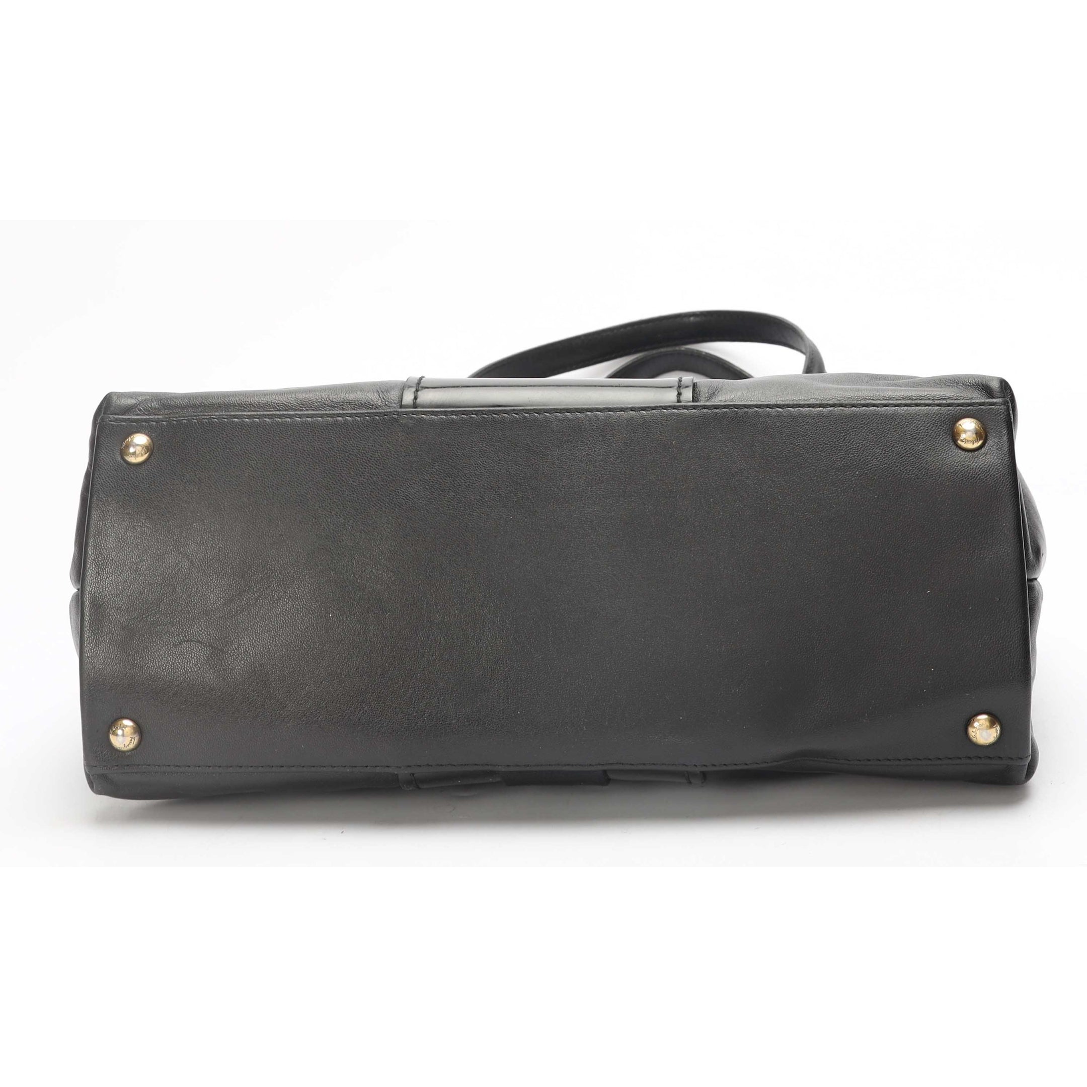 Salvatore Ferragamo Black Vera Tote