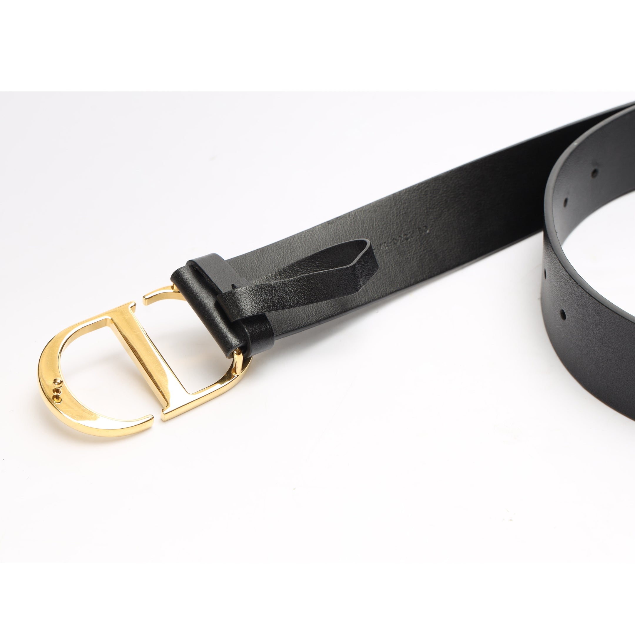 Dior 30 Montaigne Black Belt