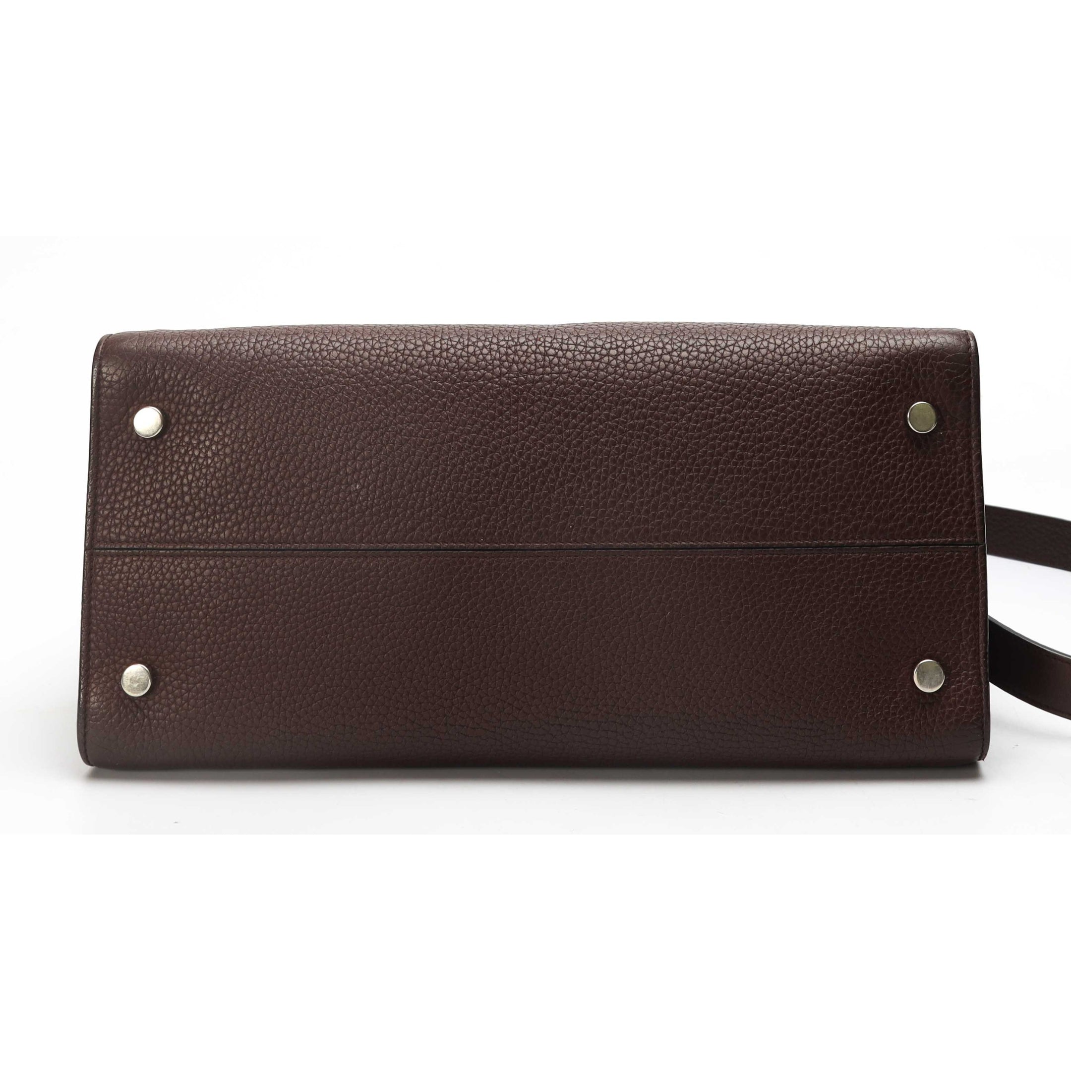 Christian Dior Diorever Burgundy Top Handle Bag