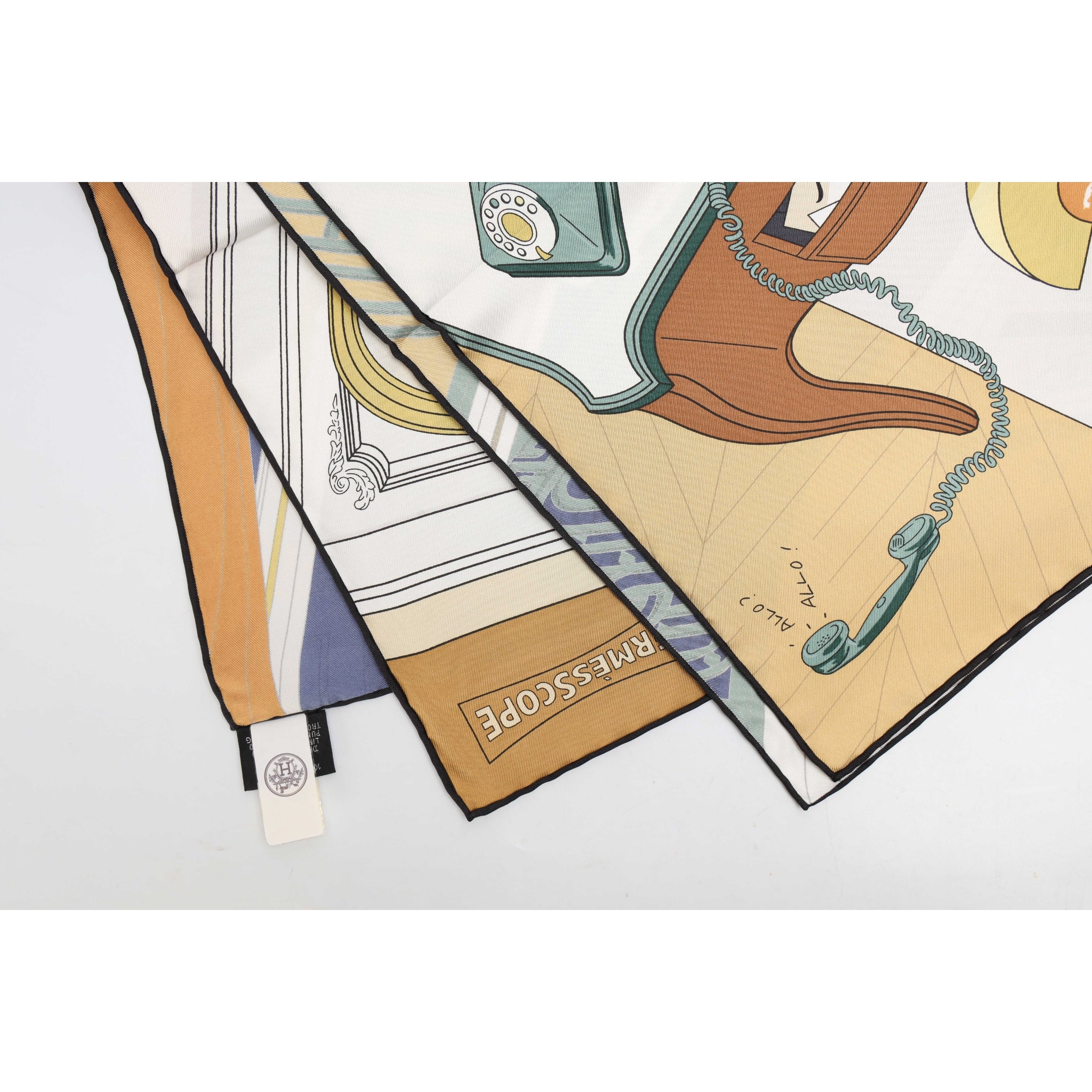 Hermes Hermescope Silk Scarf
