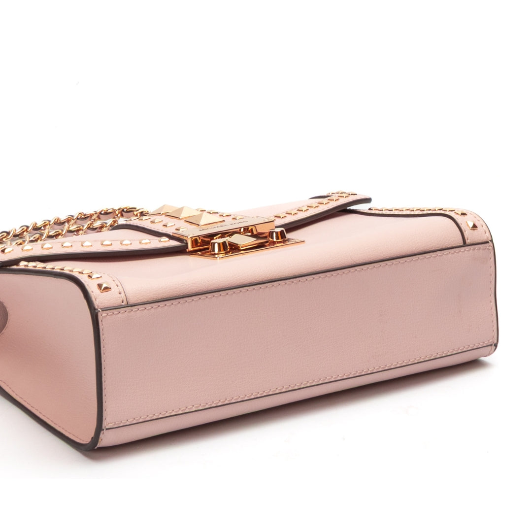 Michael Kors Whitney Studded Pink Shoulder Bag