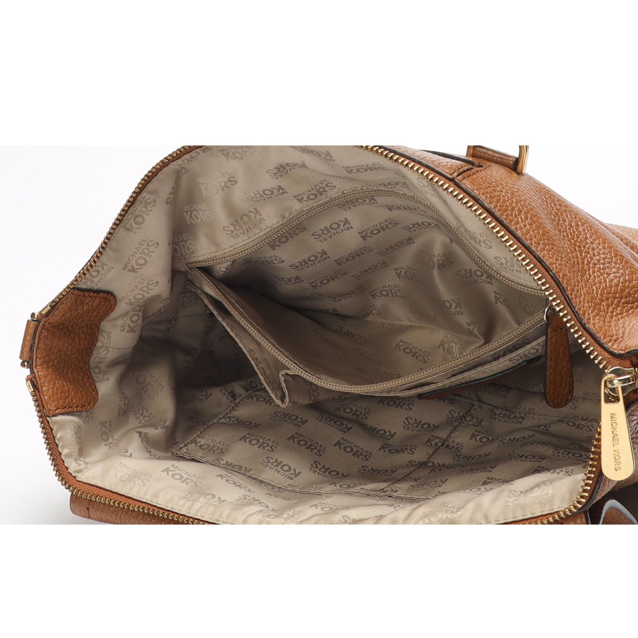 Michael Kors Acorn Mackenzie Satchel Crossbody Bag