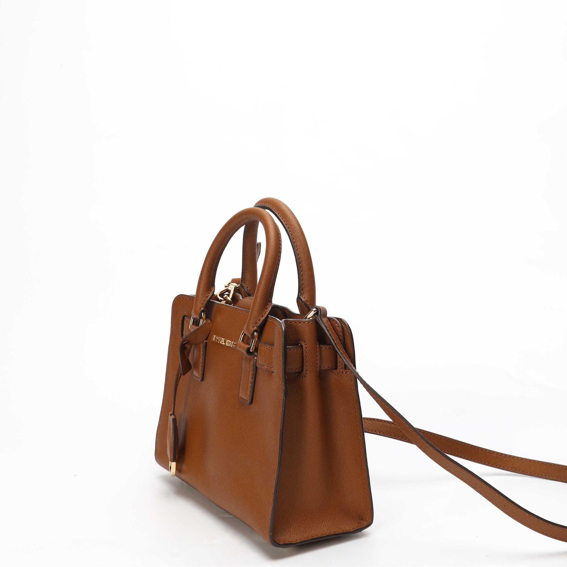 Michael Kors Brown Dillon Satchels