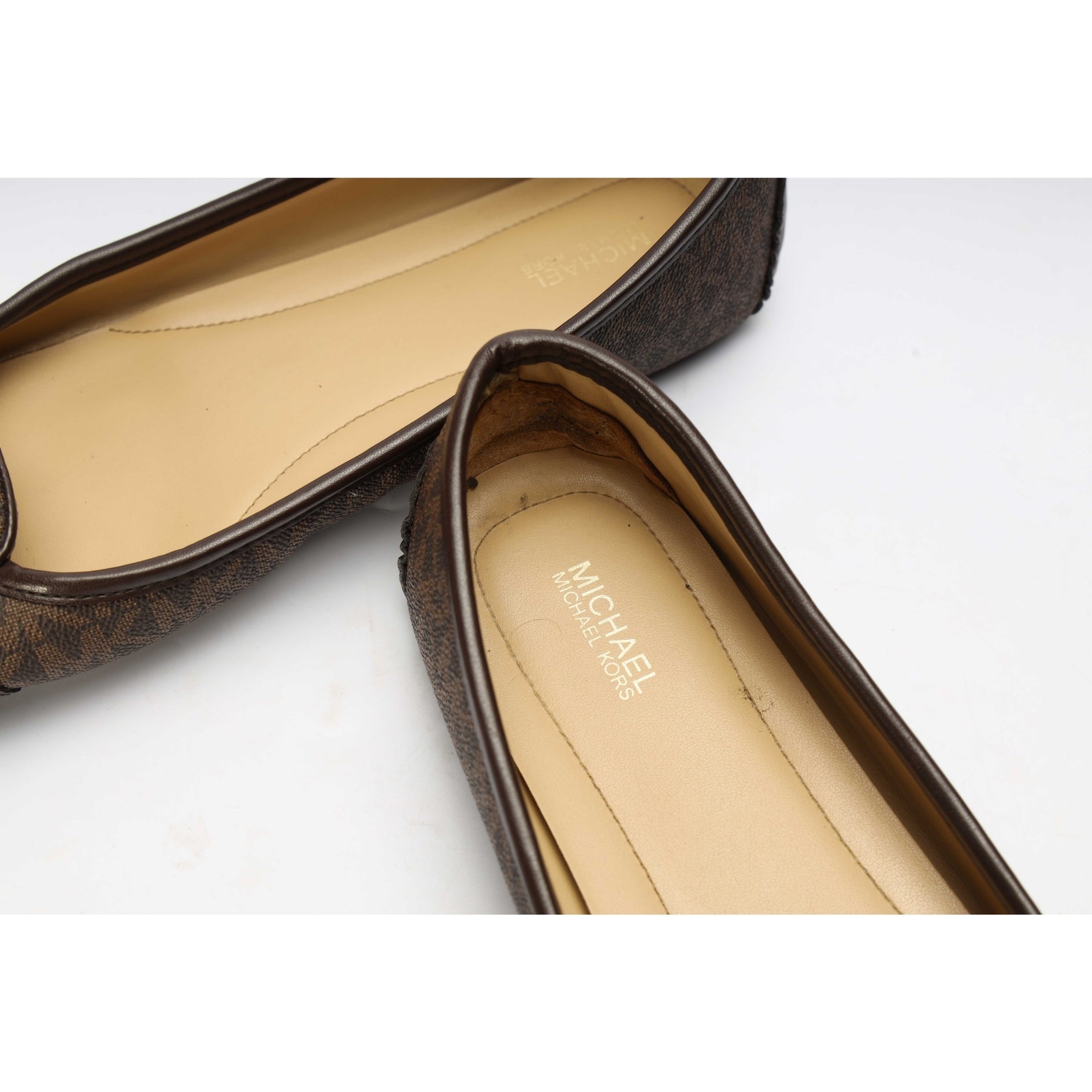 Michael Kors Fulton Studded Logo Moccasin