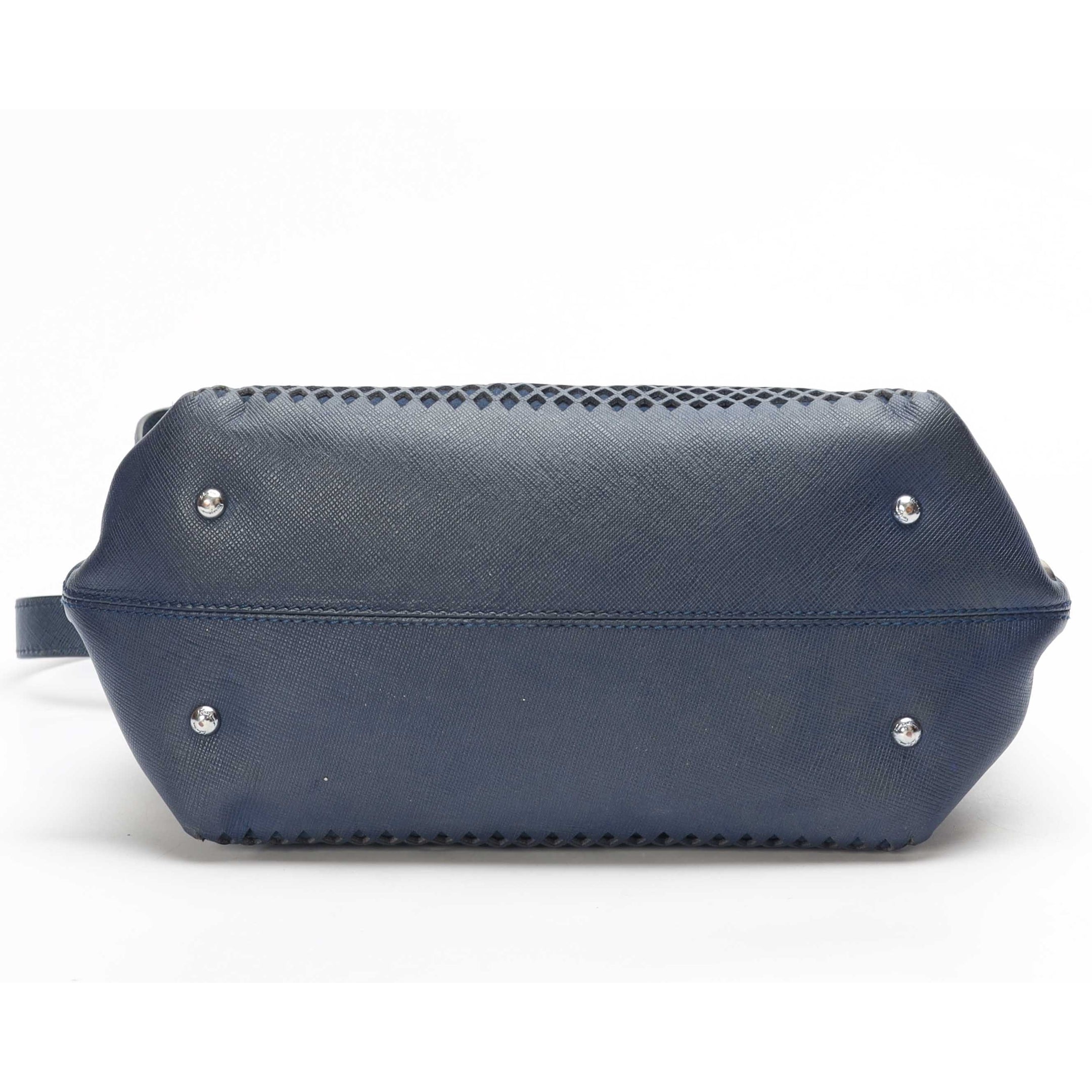 Salvatore Ferragamo Lasercut Satchel