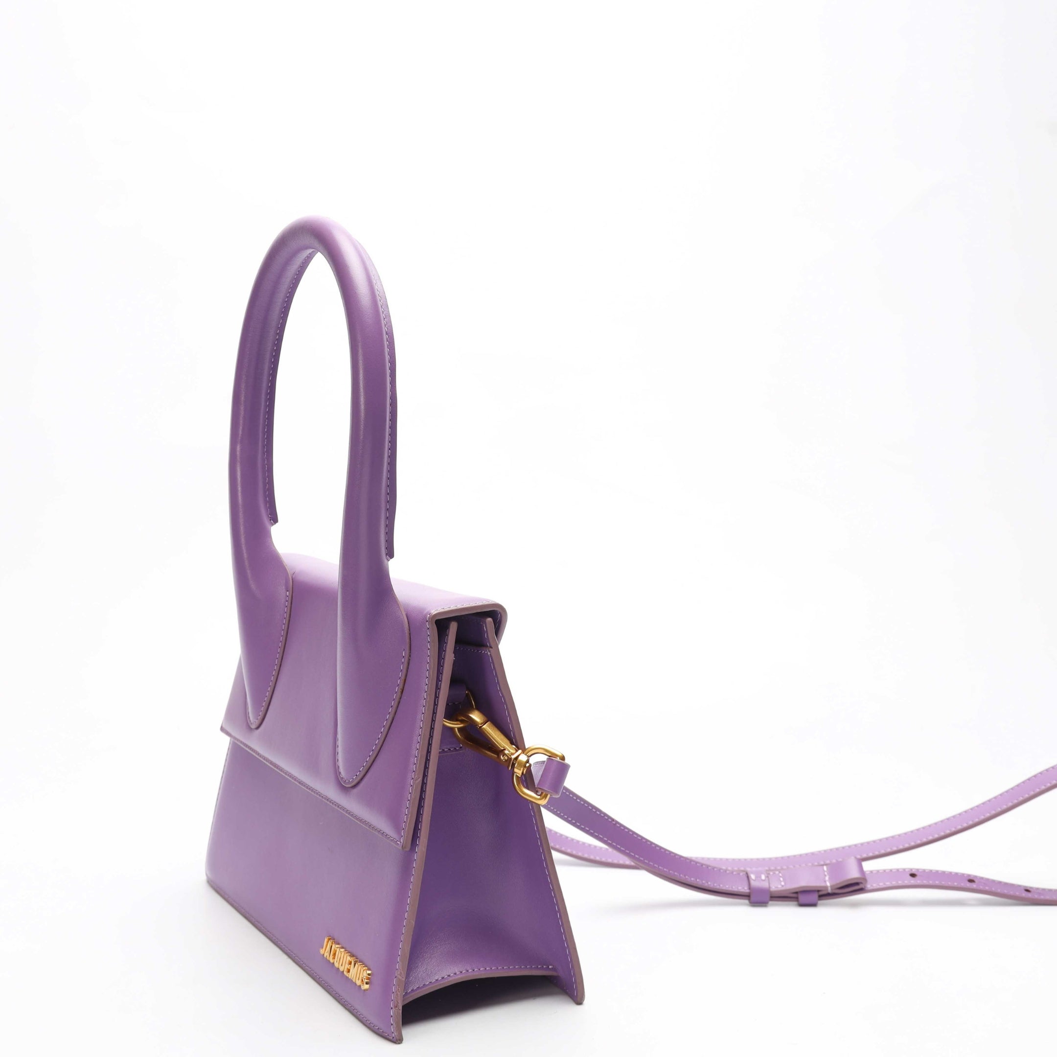 Jacquemus The Chiquito Lavender Large Satchel