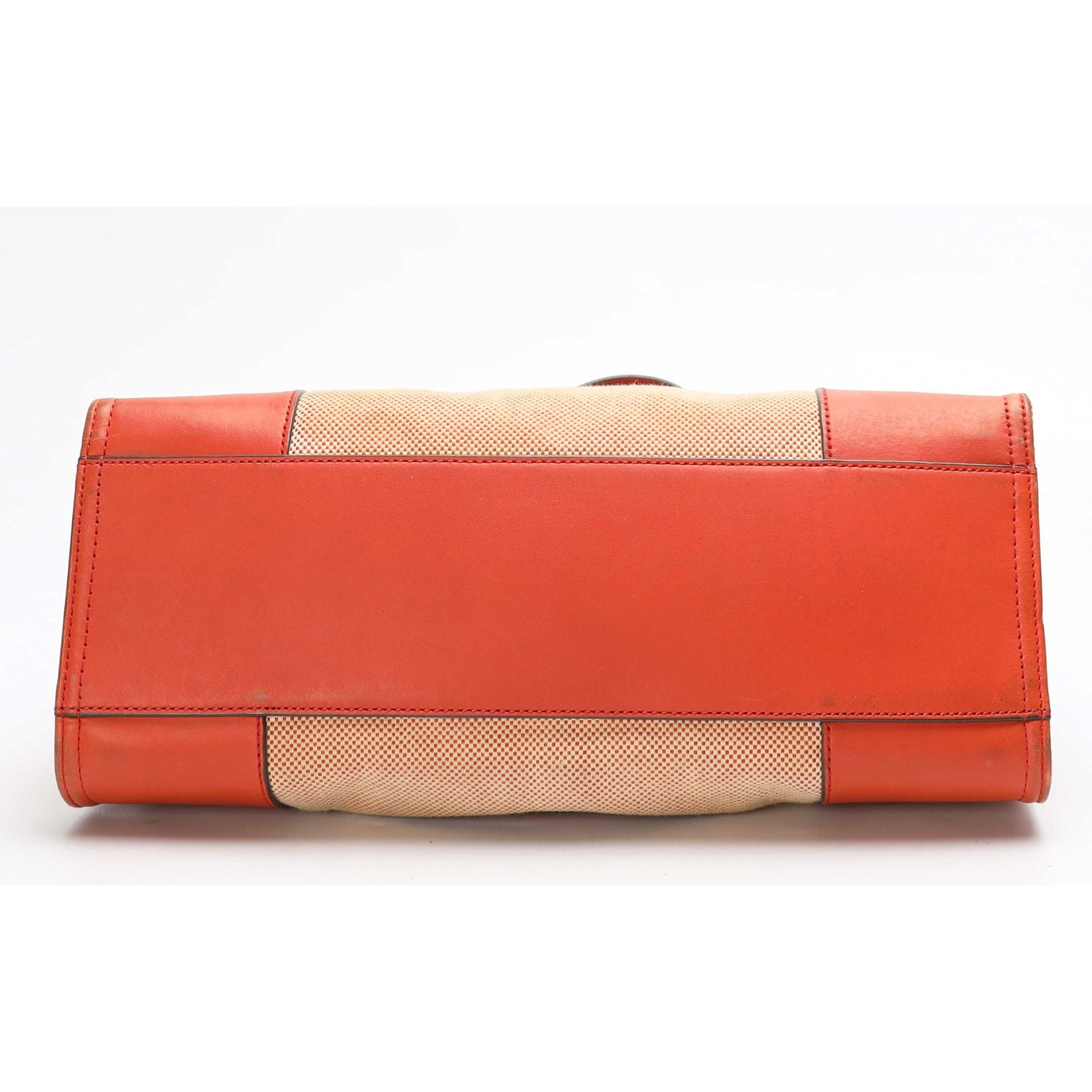 Tory Burch Orange Ella Tote