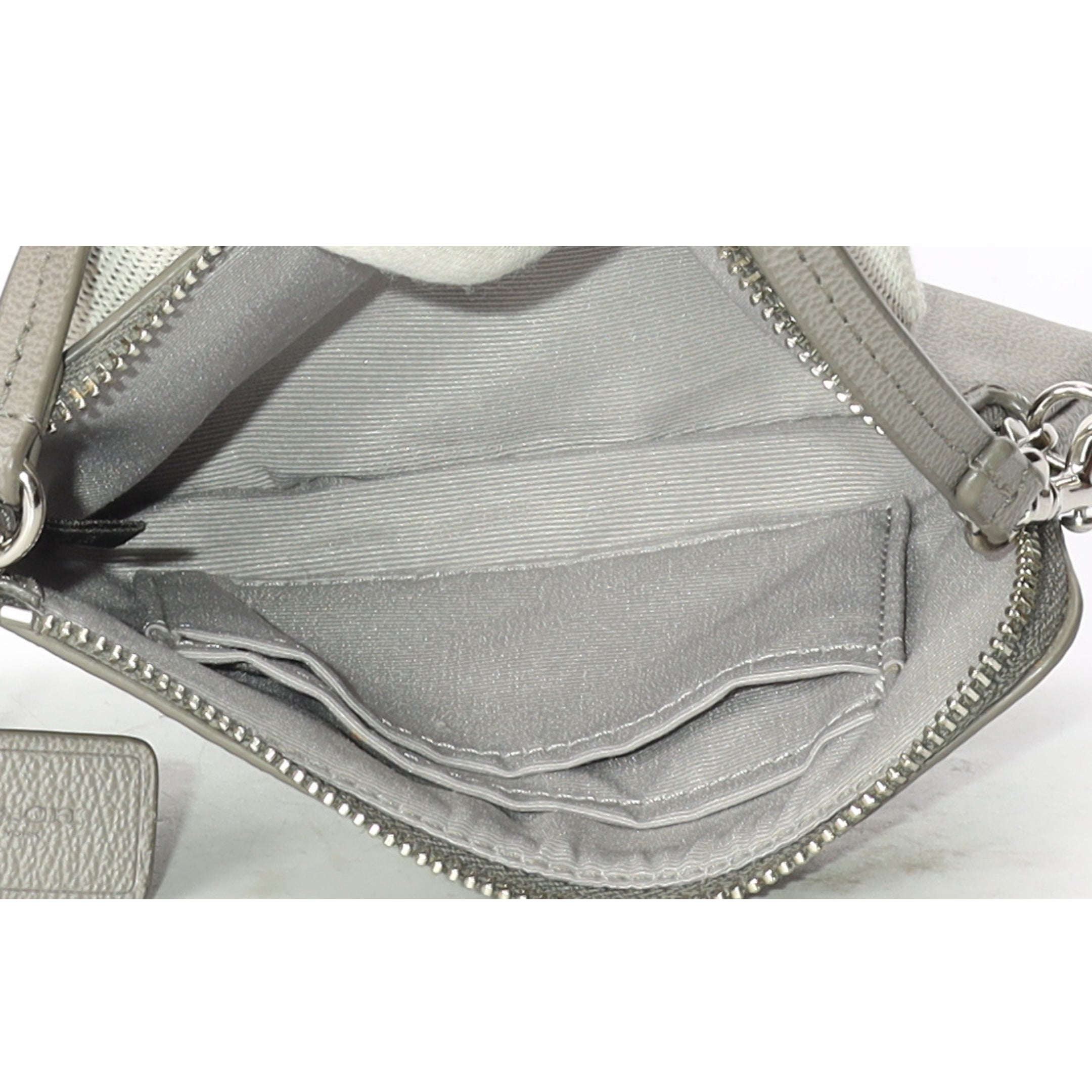 Coach Grey Star Print Small Wallet