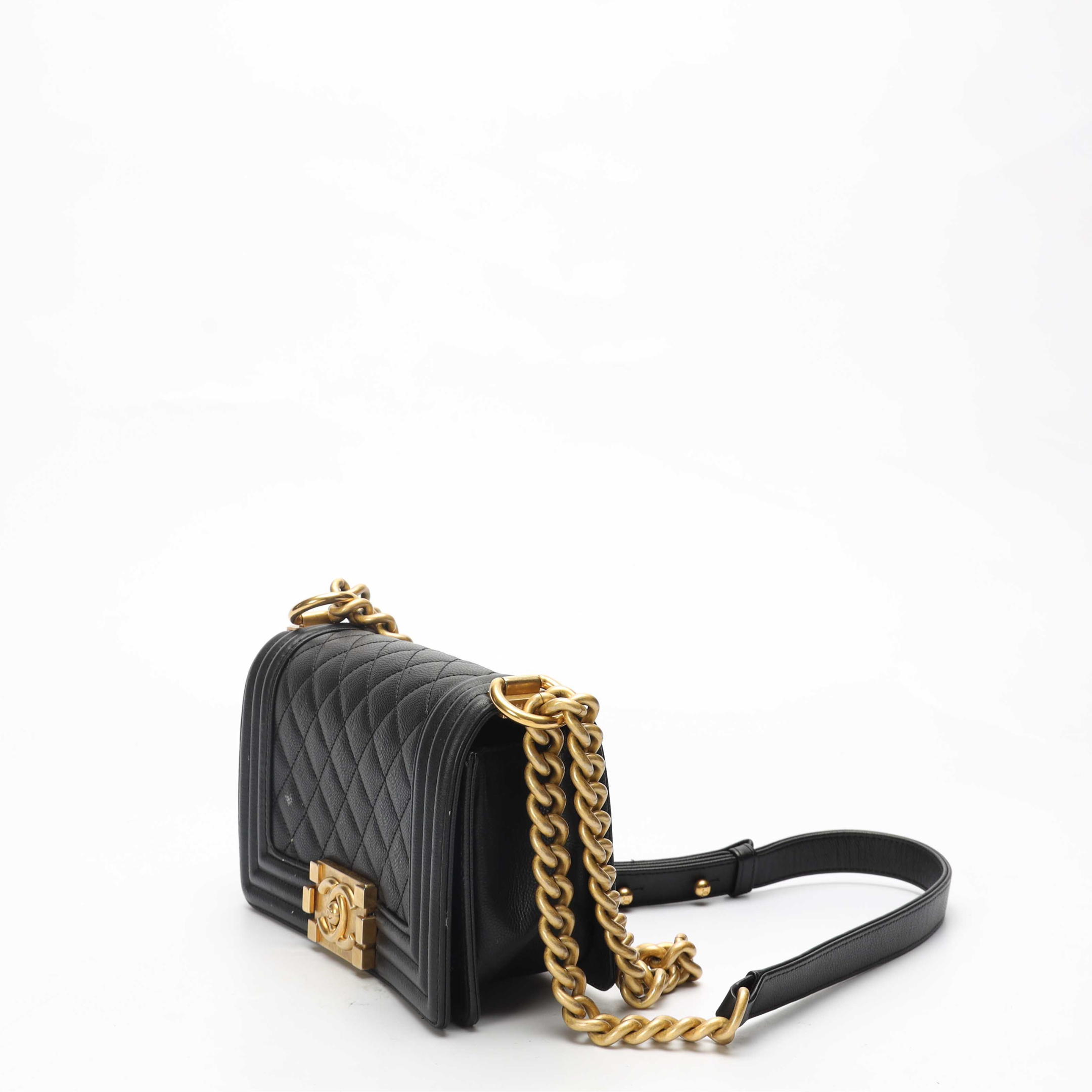 Chanel Boy Black Flap Bag