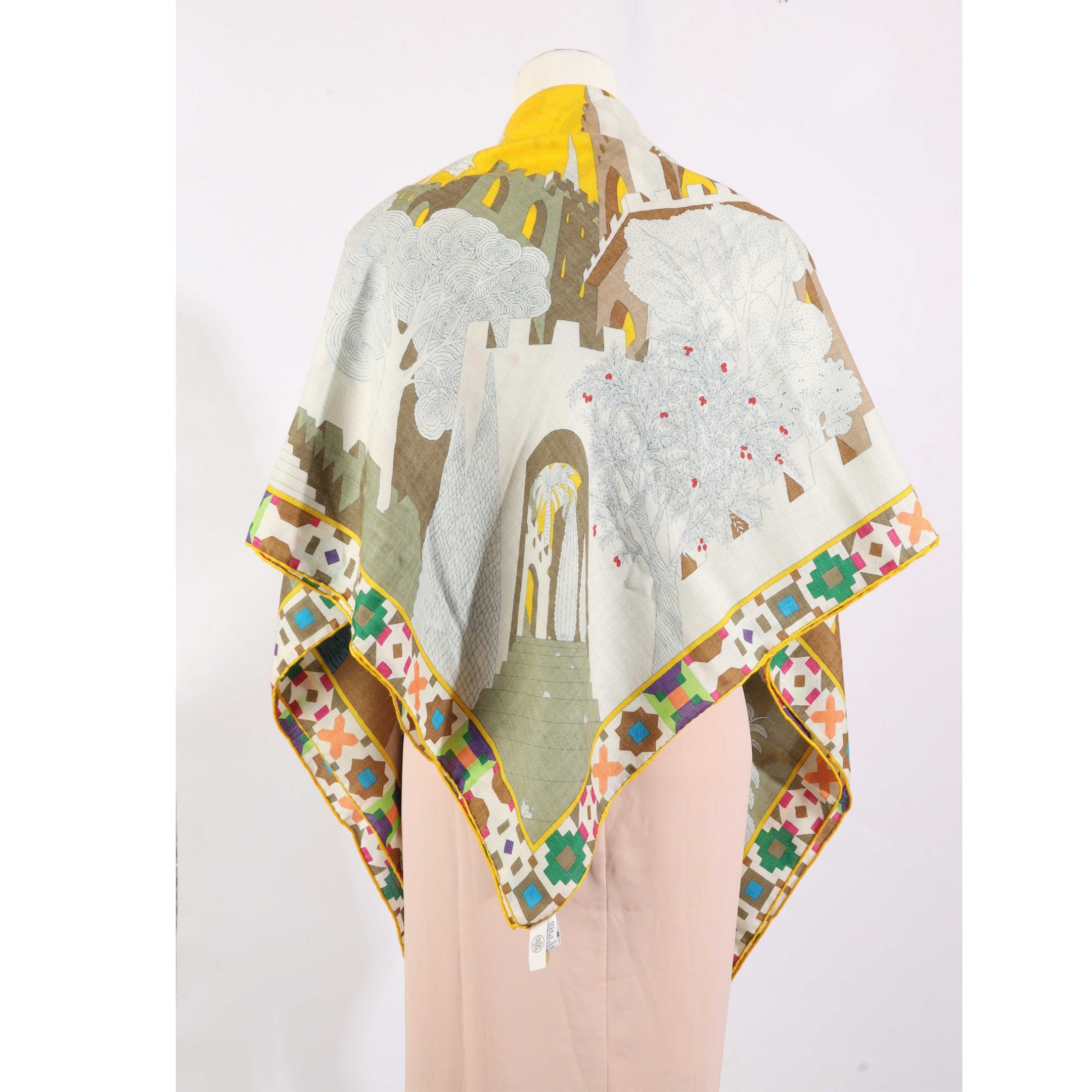 Hermes Le Palais Des Quatre Vents Scarf