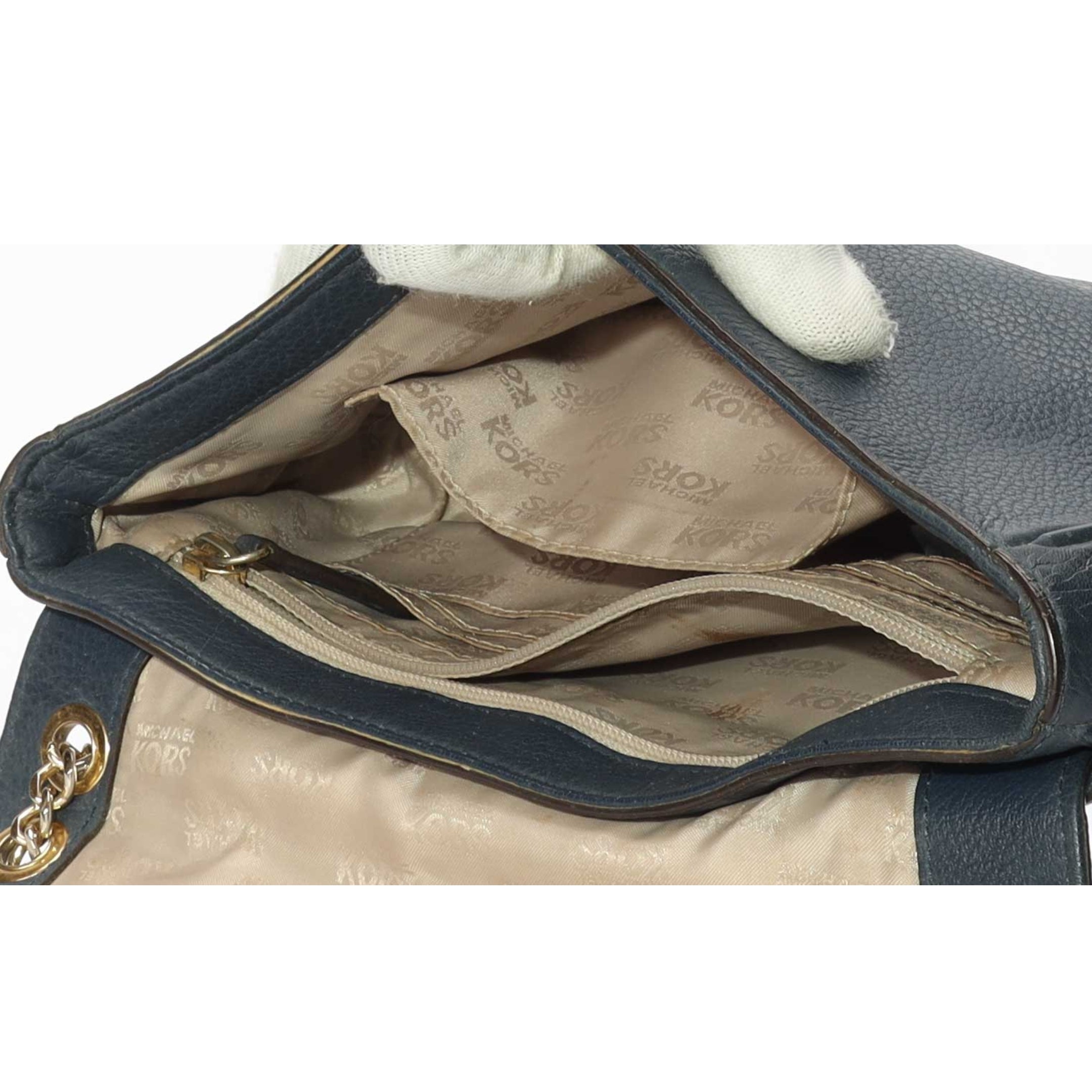 Michael Kors Black Chain Shoulder Bag