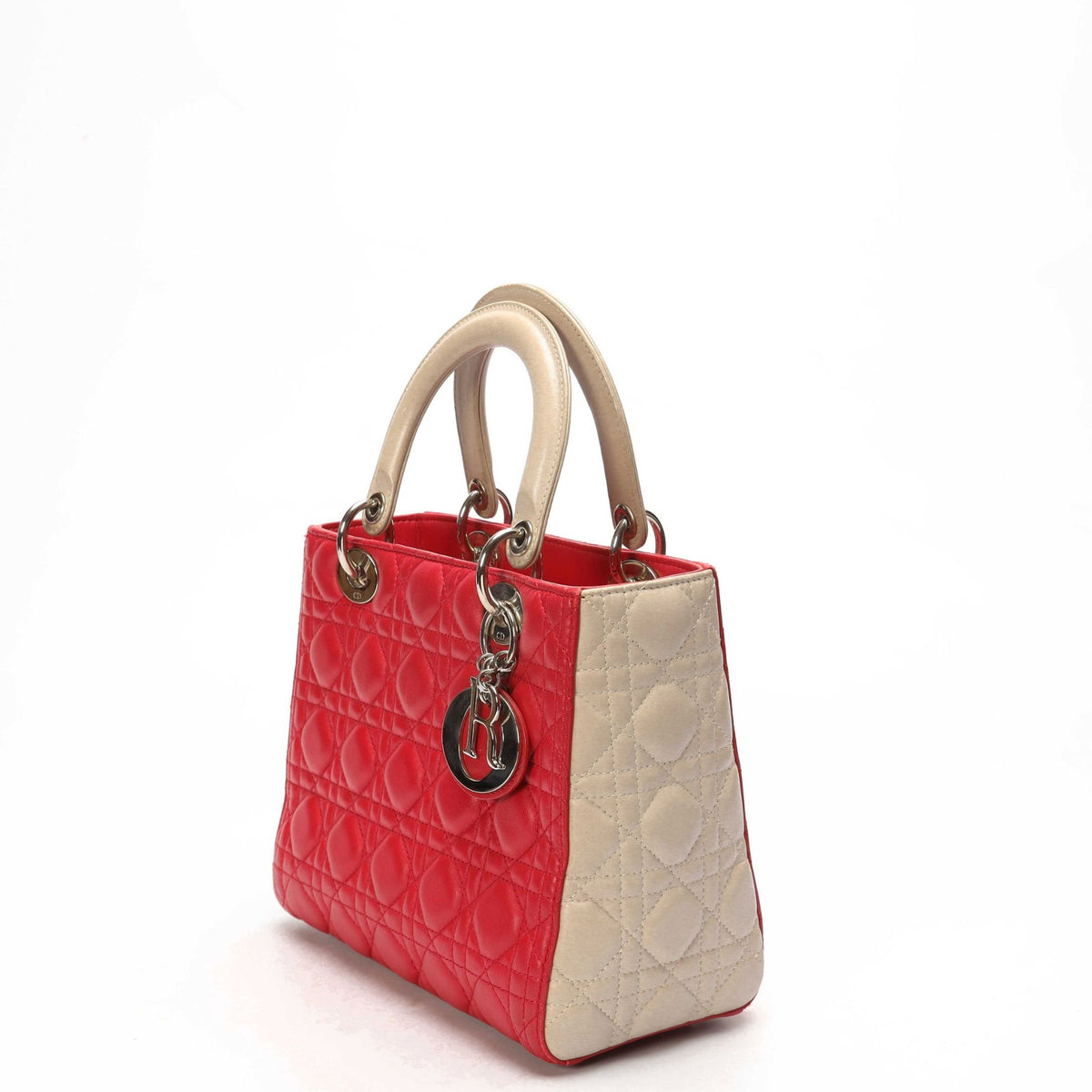 Christian Dior Bi Color Lady Dior Bag