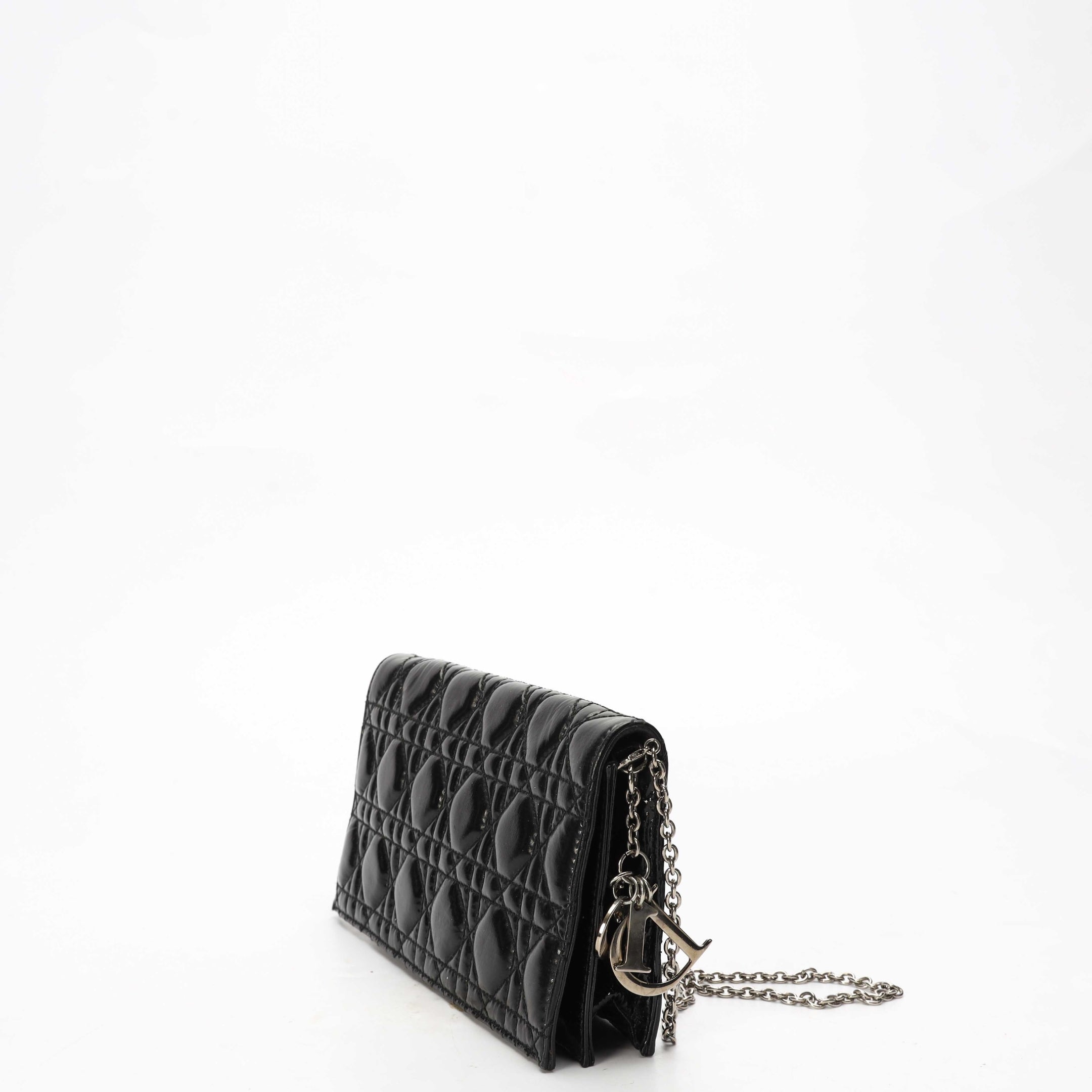 Christian Dior Lady Dior Chain Clutch