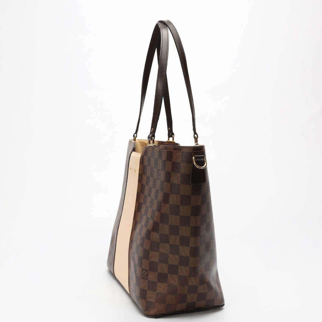 Louis Vuitton Damier Canvas Taurillon Jersey Tote