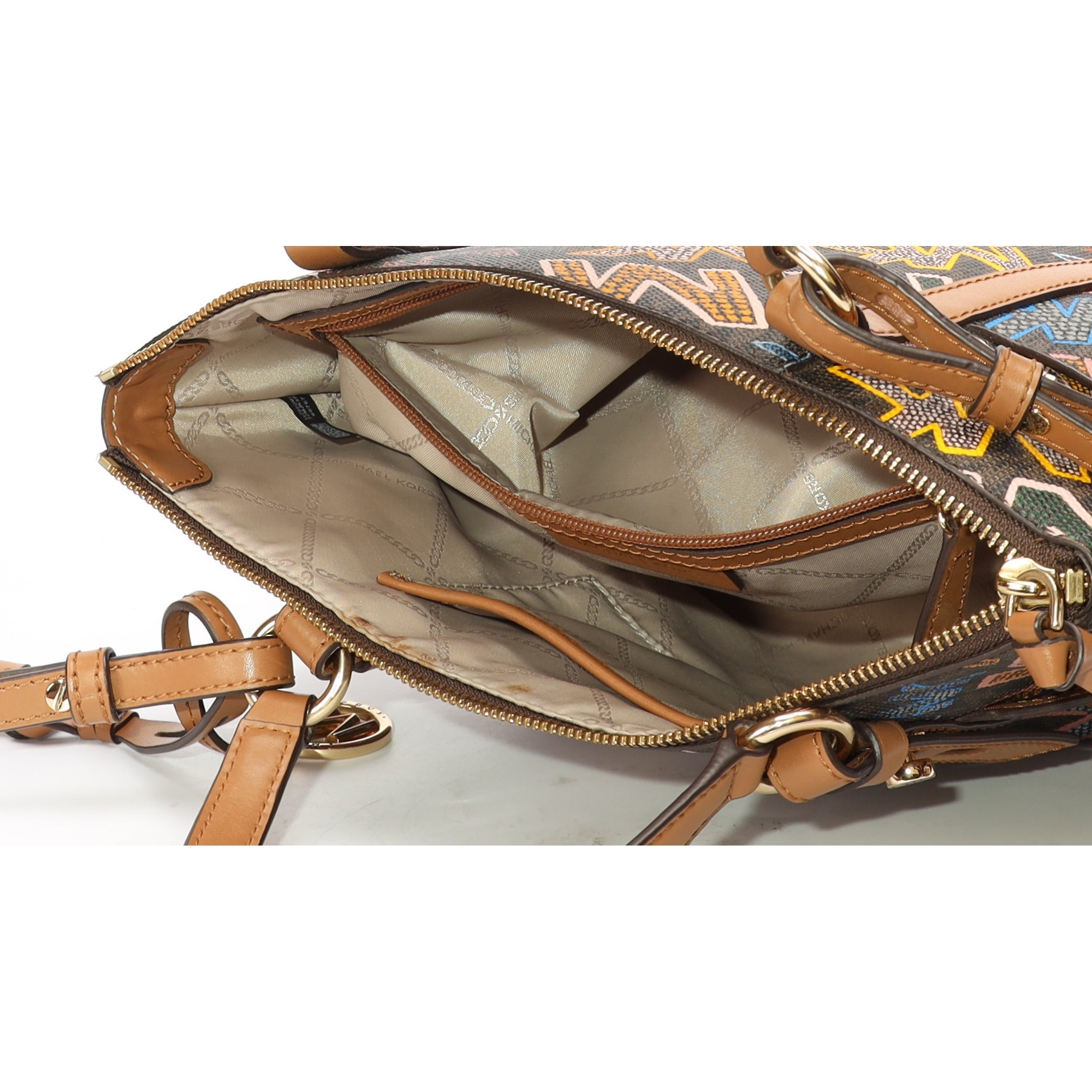 Michael Kors Sullivan Multi-Logo Convertible Satchel