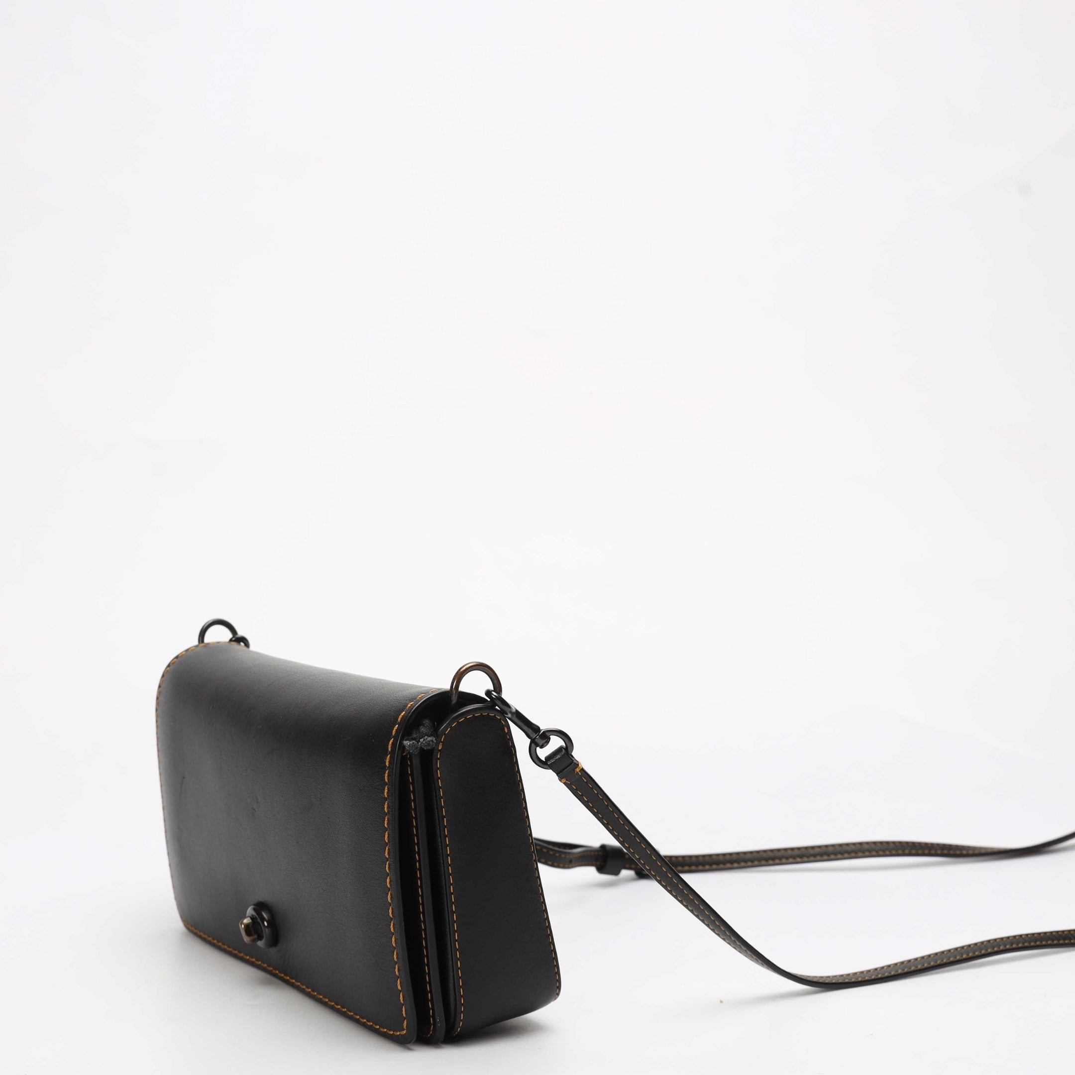 Coach Black Dinky 24 Crossbody Bag
