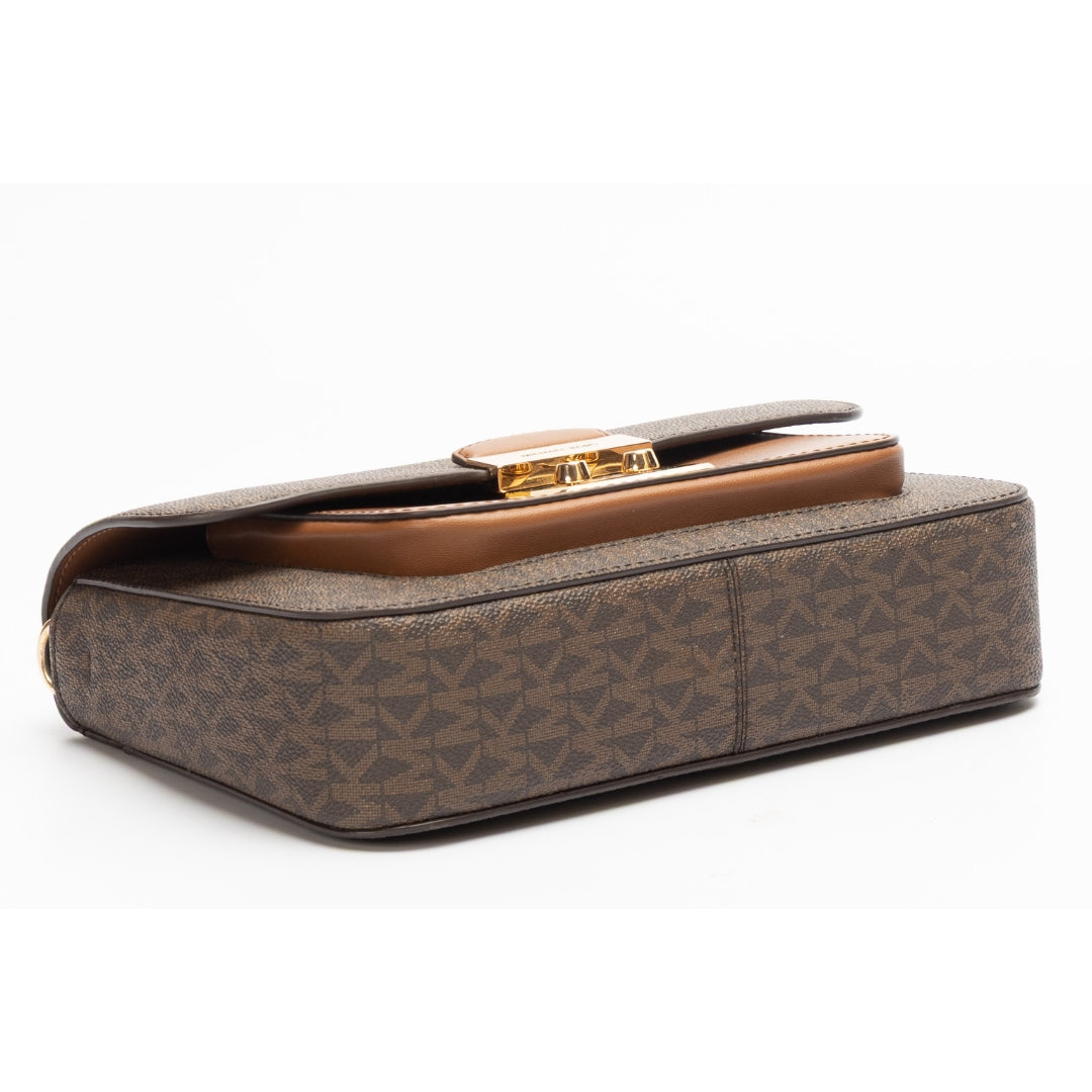 Michael Kors Sloan Editor Signature Logo Messenger Bag