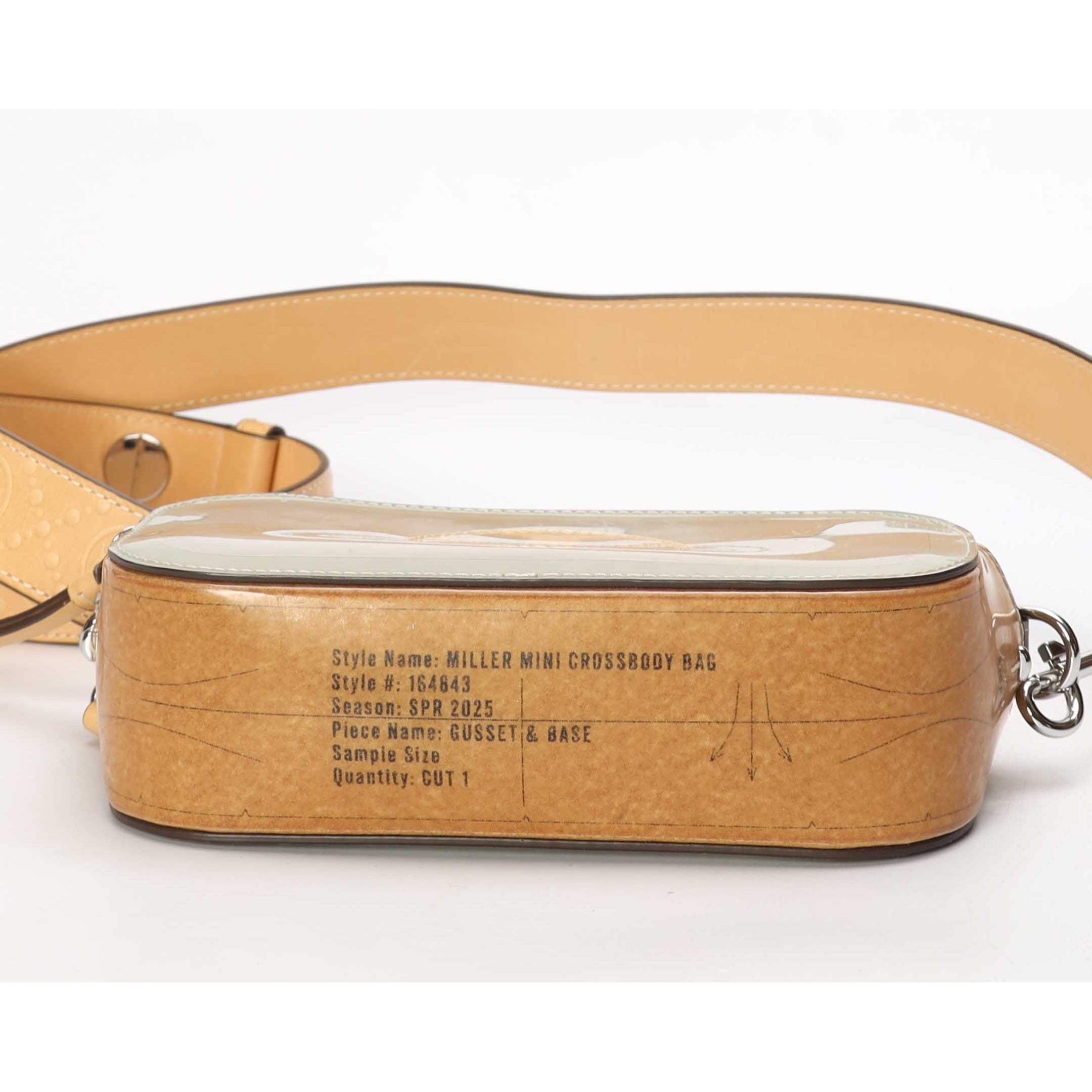 Tory Burch Mini Miller Clear Crossbody Bag