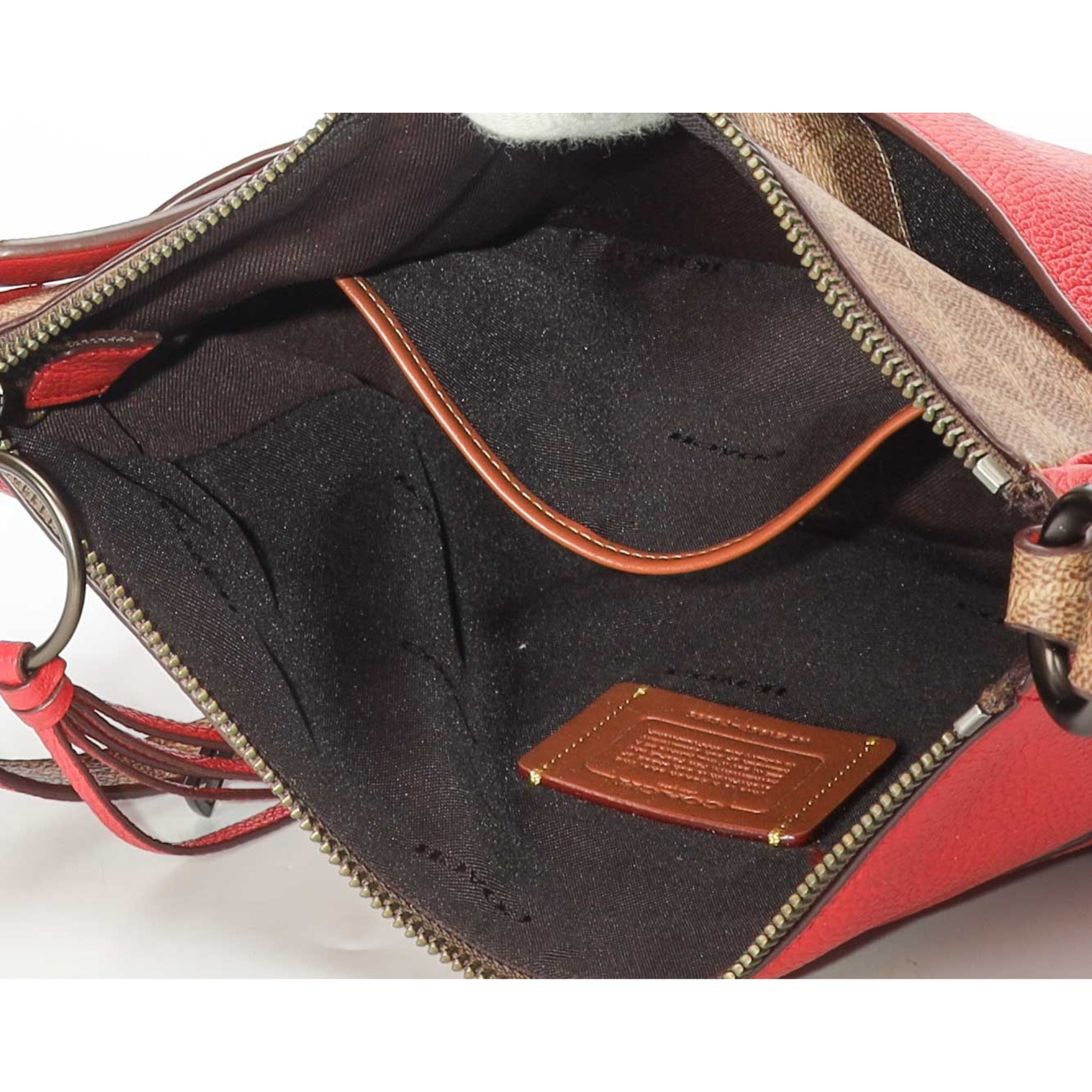 Coach Chaise Signature Canvas Blocking Crossbody Bag