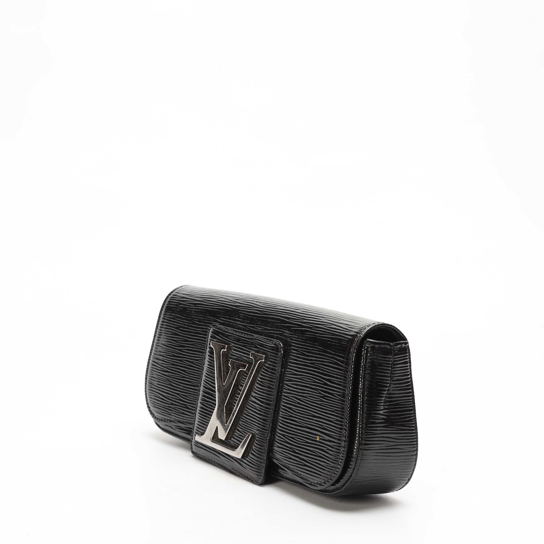 Louis Vuitton Black Electric Epi Leather Sobe Clutch