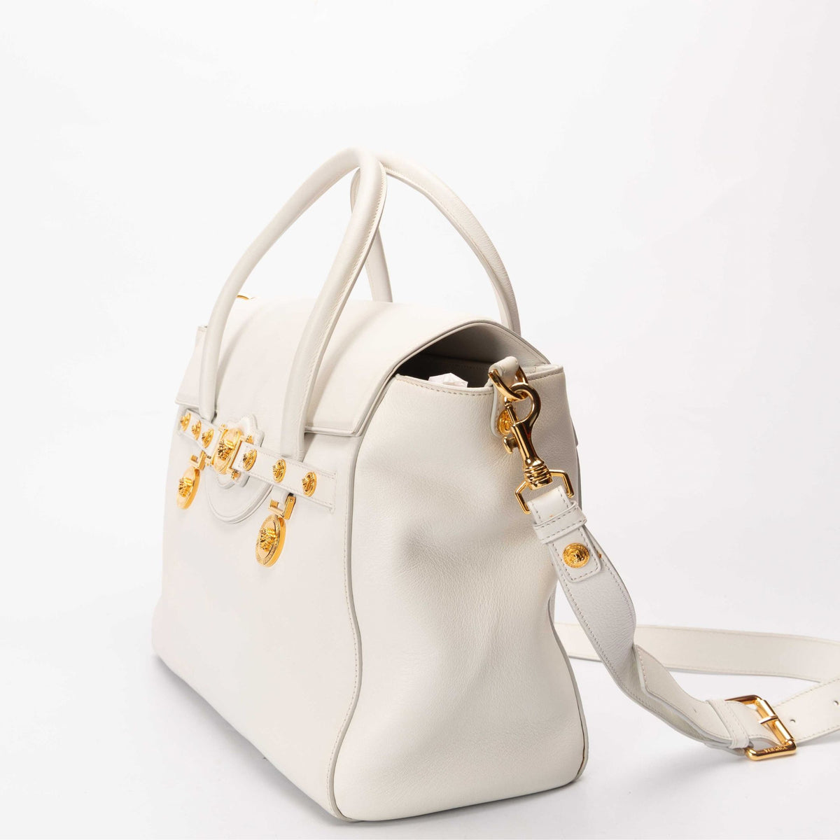 Versace Vitello Calfskin Signature Tote