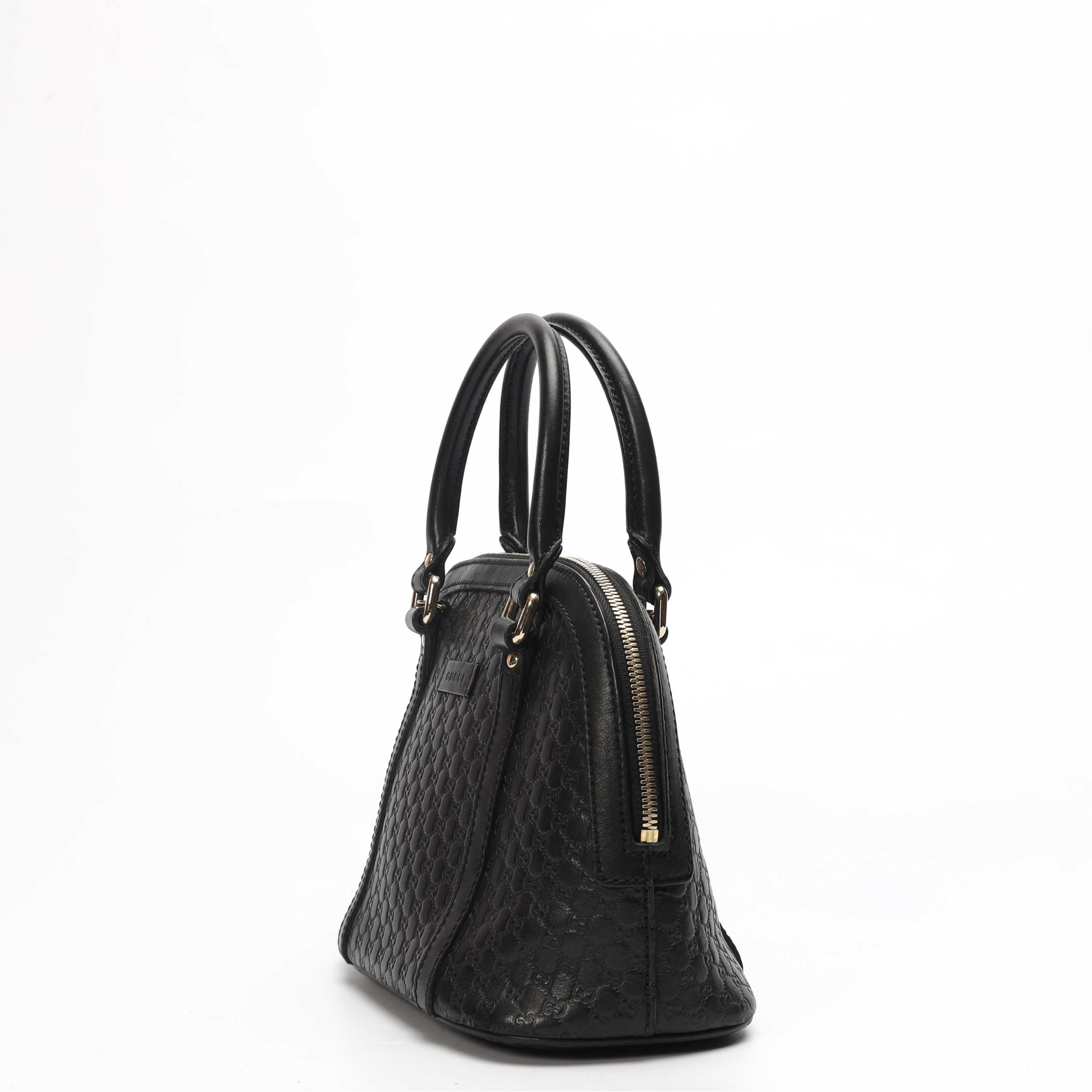 Gucci Black Dome Crossbody Bag