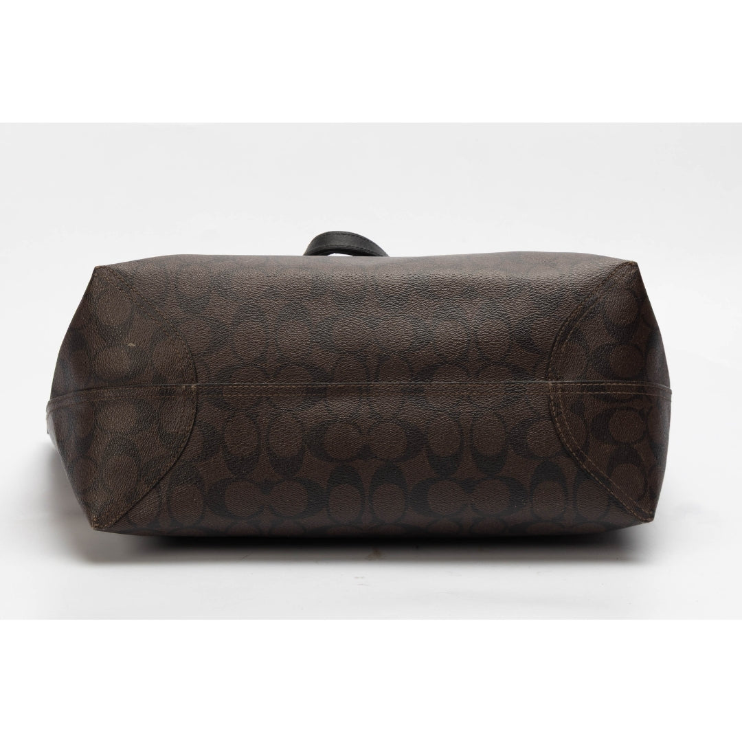 Coach Large City Tote Bag In Signature Canvas