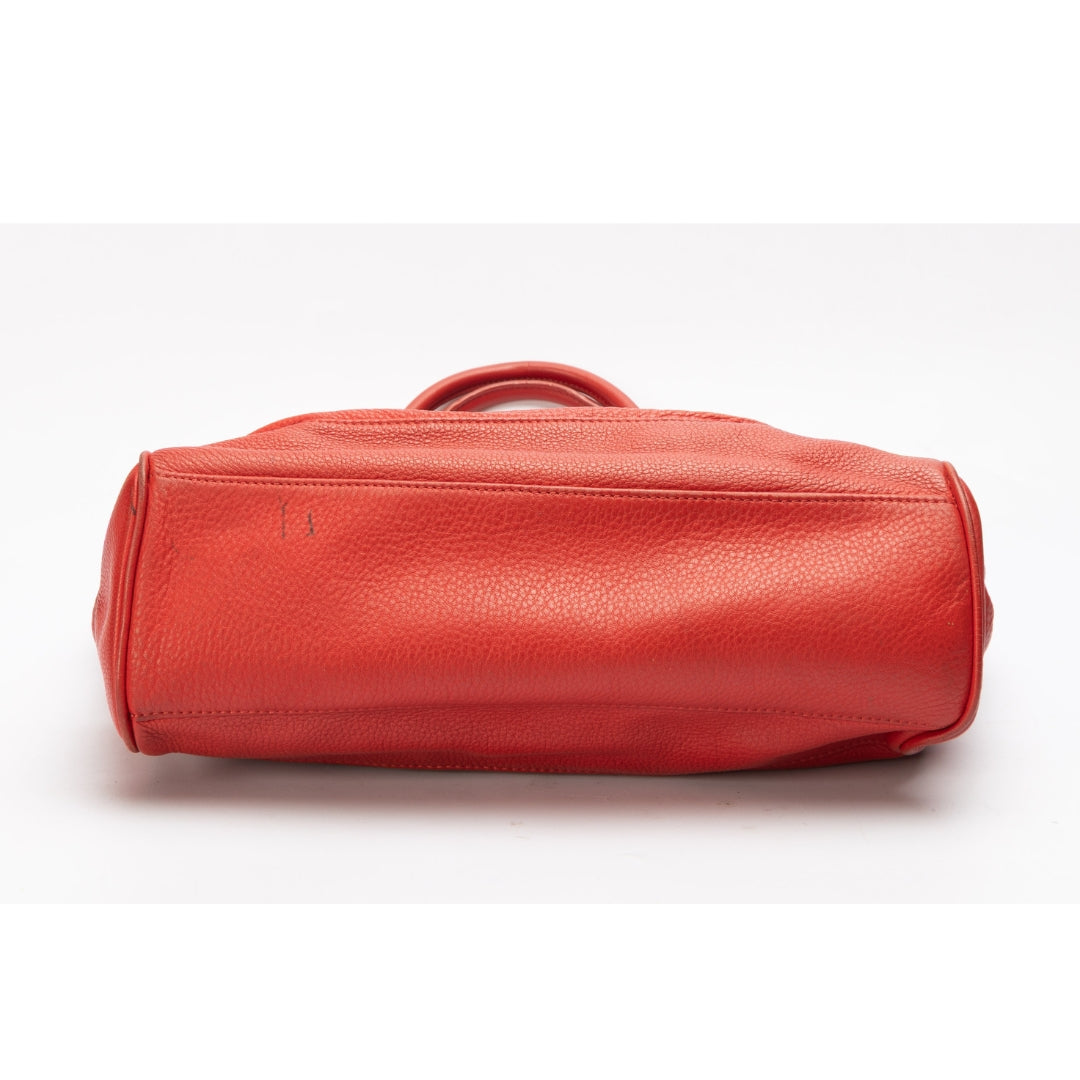 Tory Burch Red Shopper Tote