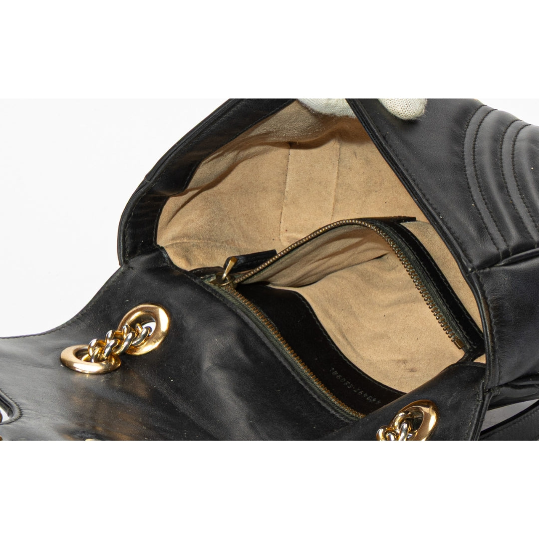 Gucci GG Marmont Black Shoulder Bag