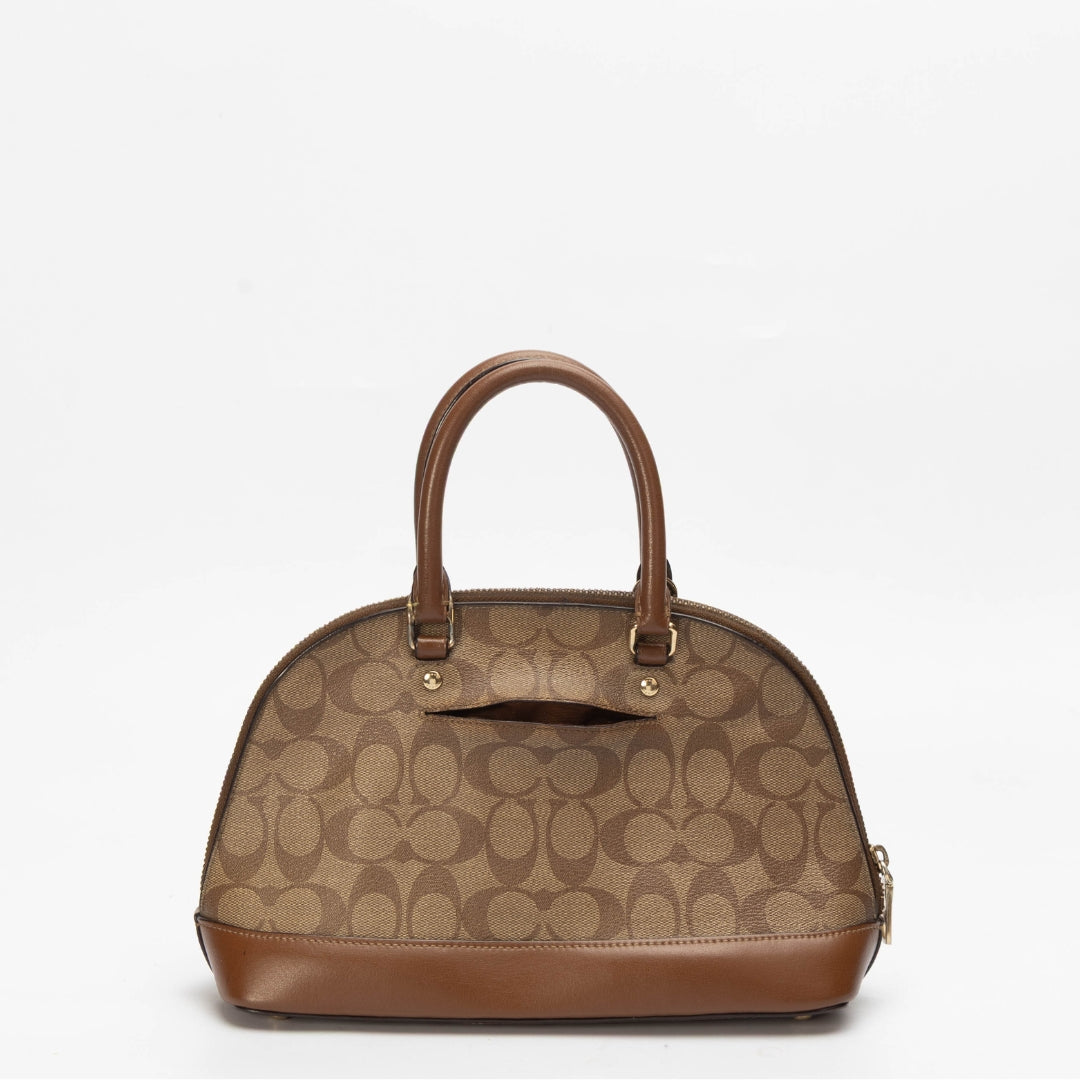 Coach Signature Canvas Sierra Satchel