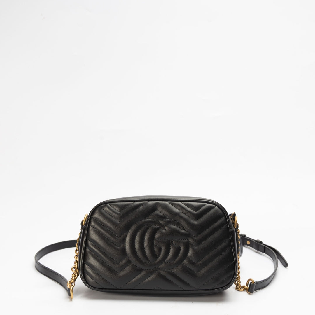 Gucci GG Marmont Black Crossbody Bag