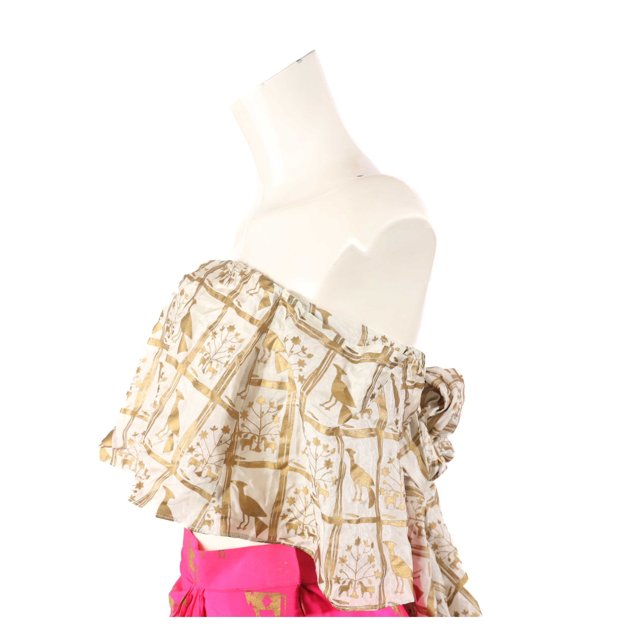 Masaba Draped Skirt Set