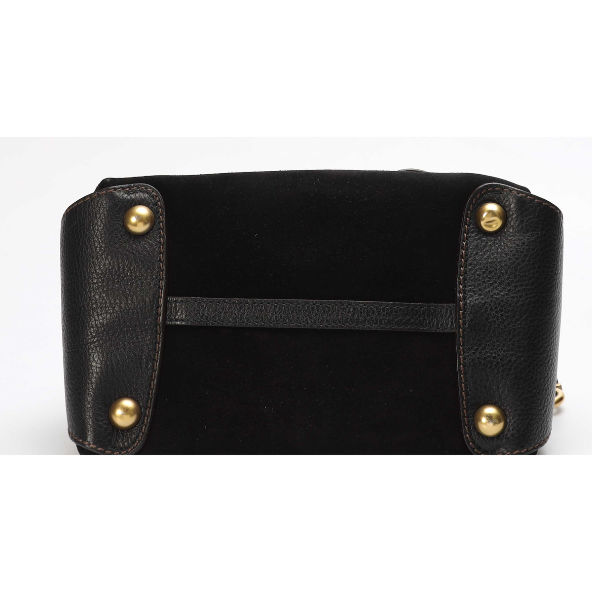 Salvatore Ferragamo Suede Leather Shoulder Bag
