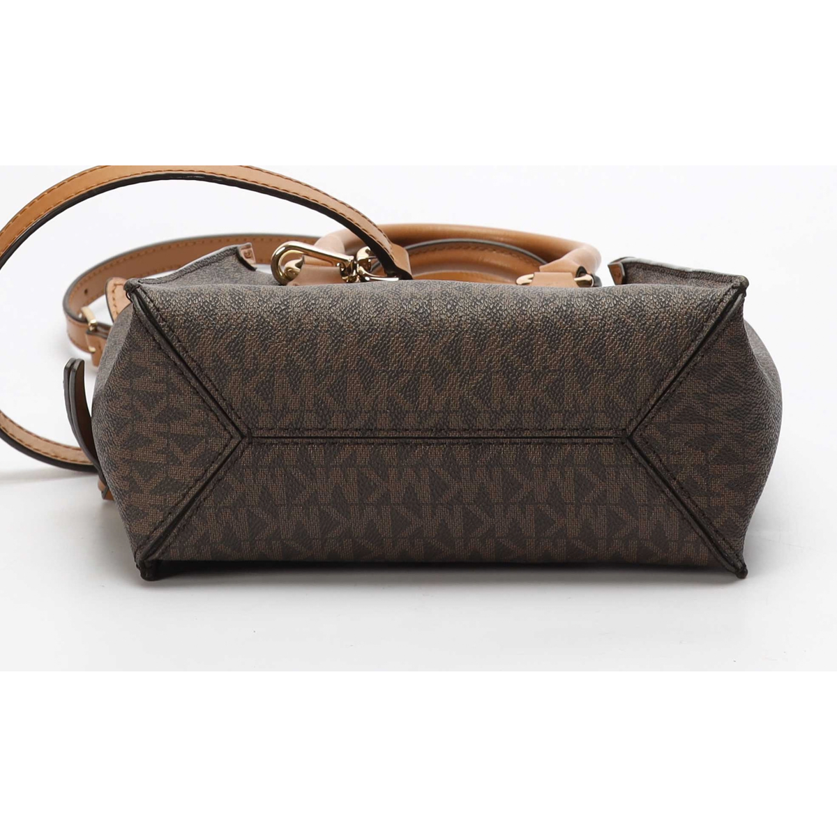 Michael Kors Kris Signature Logo Satchel