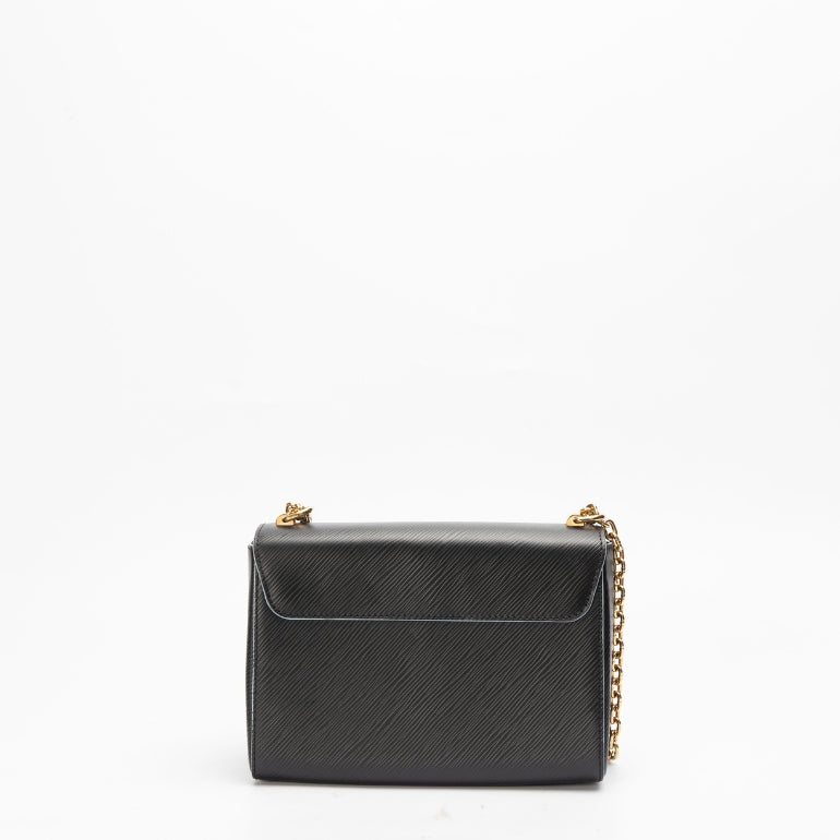 Louis Vuitton Black Epi Leather Limited Edition Flower Twist Bag