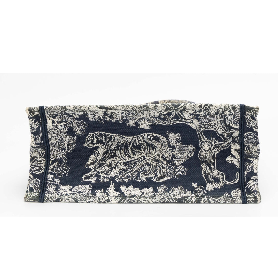 Dior Large Reverse Embroidery Book Tote