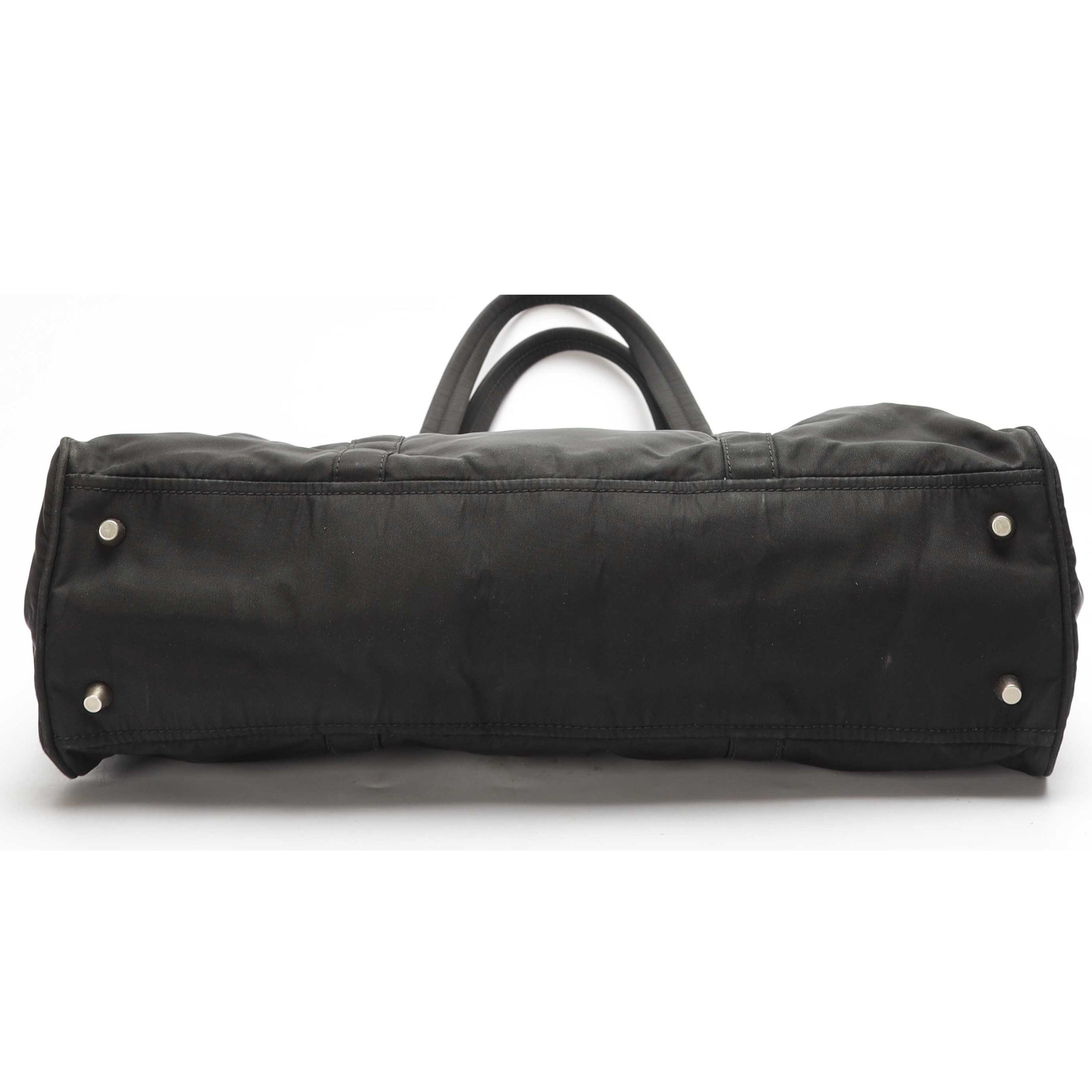 Prada Black Tessuto Tote