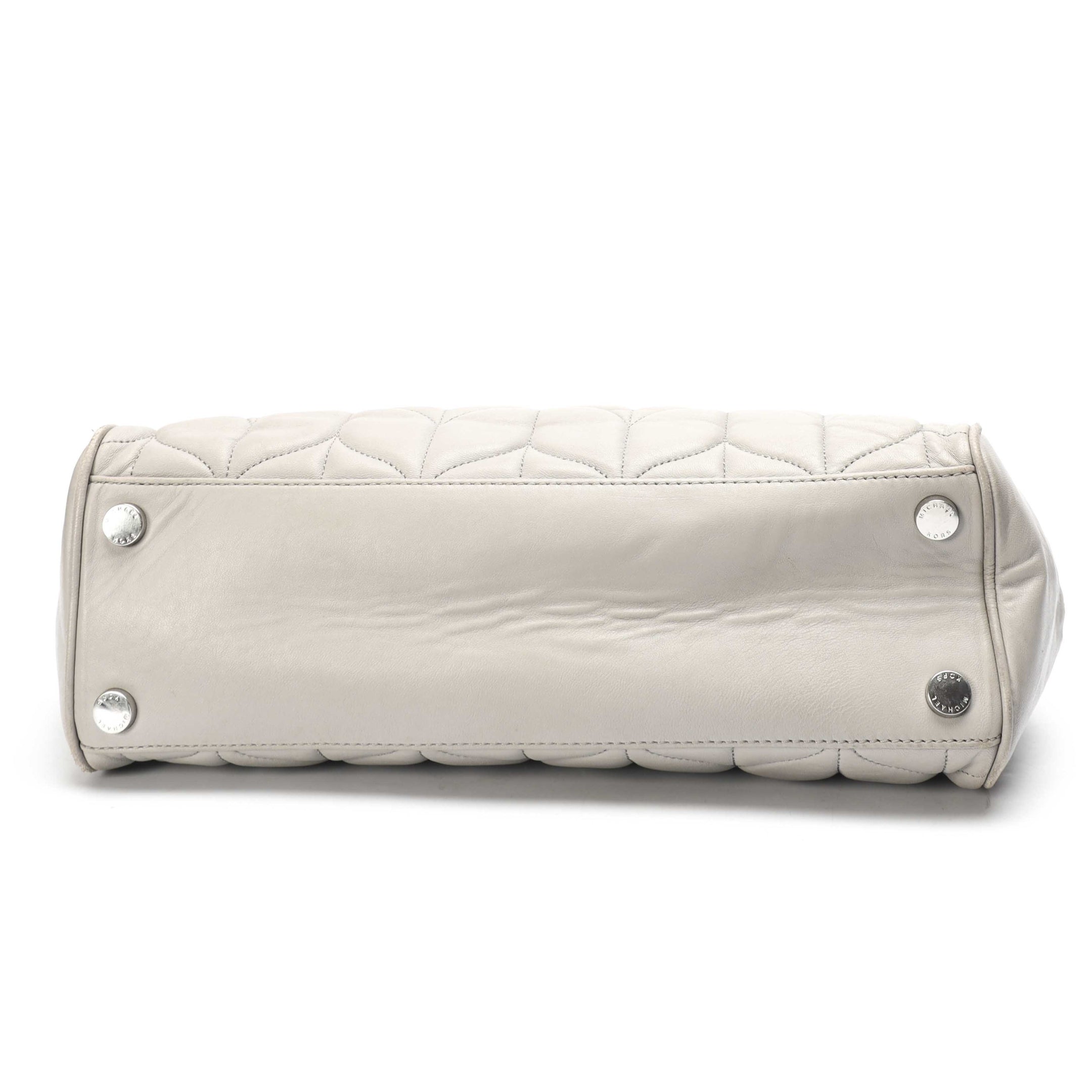 Michael Kors Grey Quilted Peyton Tote