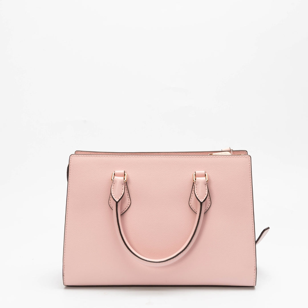 Michael Kors Sheila Faux Saffiano Leather Satchel