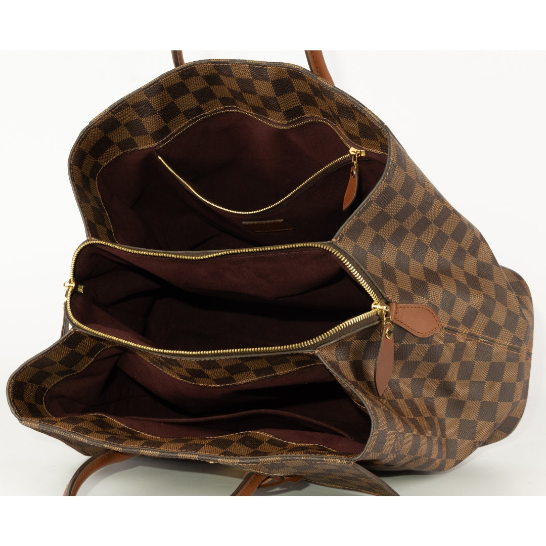 Louis Vuitton Damier Ebene Canvas Ascot Bag