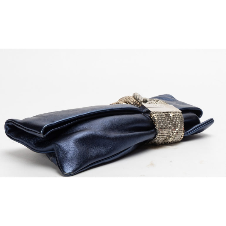 Jimmy Choo Shimmering Suede Chandra Clutch